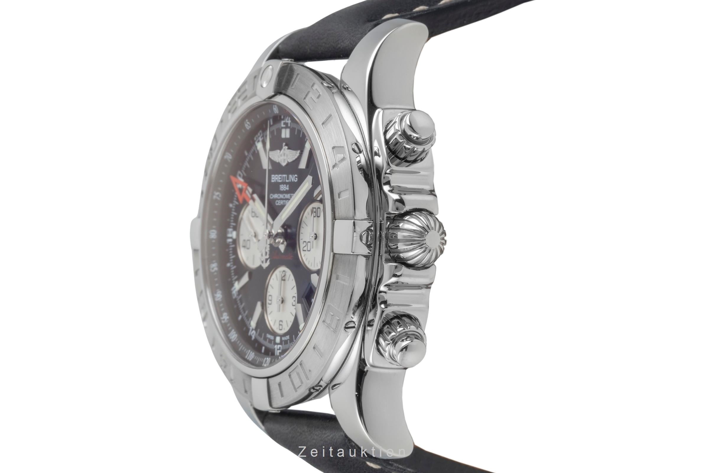 Breitling Chronomat 44 GMT chronographe acier automatique montre pour hommes AB042011/BB56  [2604621]