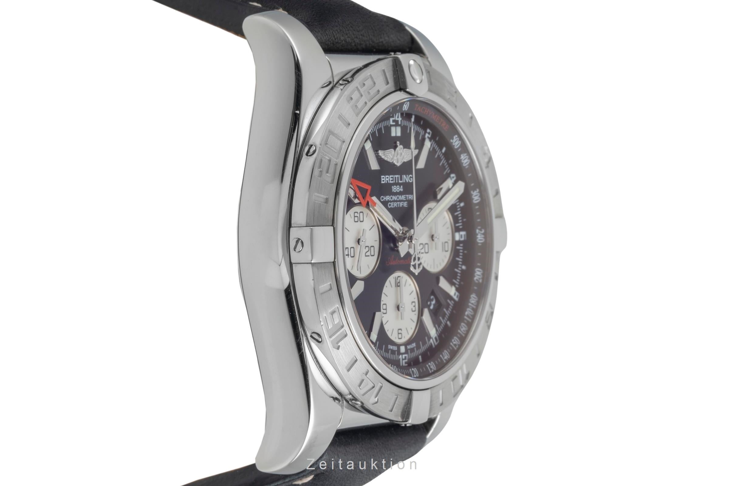 Breitling Chronomat 44 GMT chronographe acier automatique montre pour hommes AB042011/BB56  [2604621]