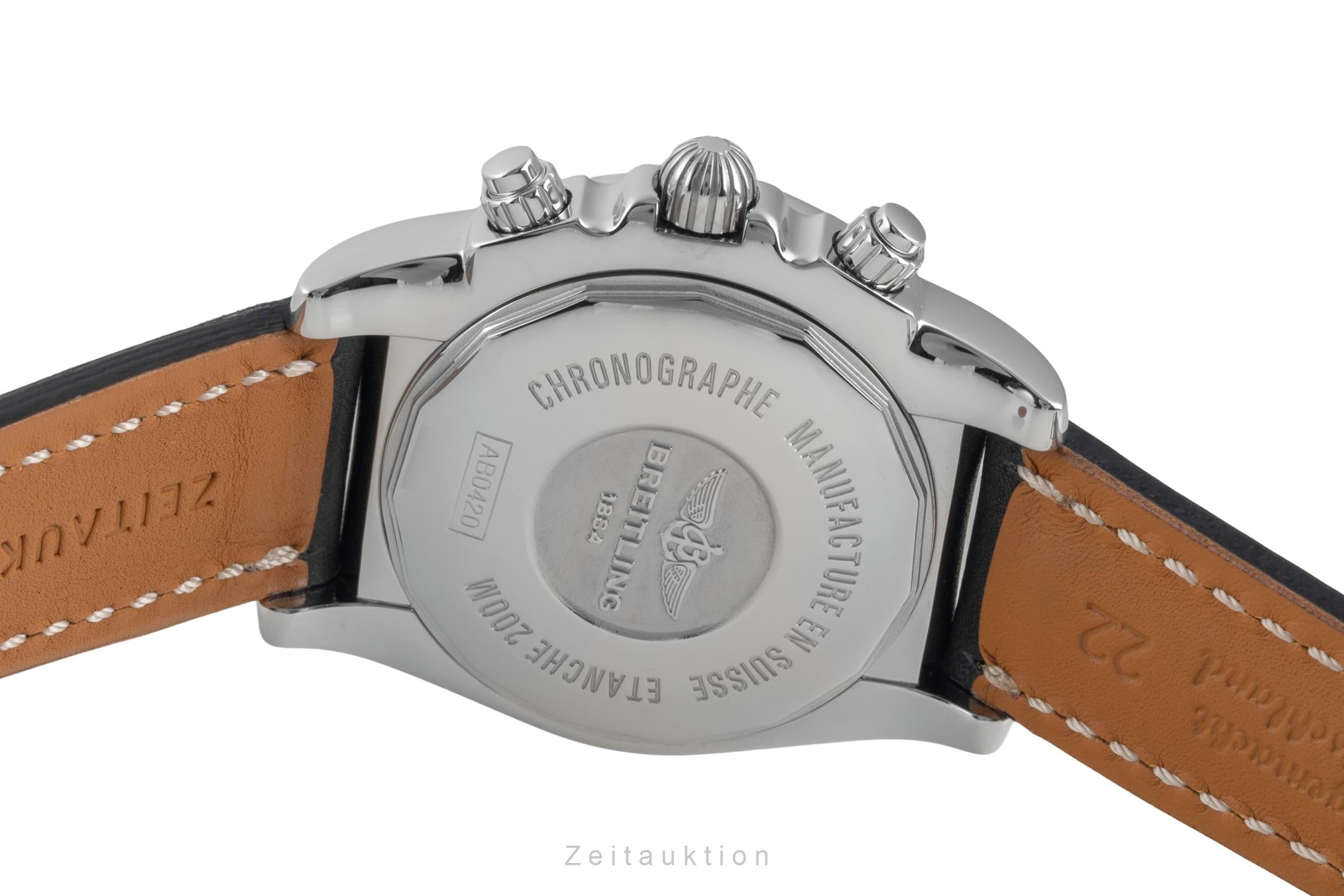 Breitling Chronomat 44 GMT chronographe acier automatique montre pour hommes AB042011/BB56  [2604621]