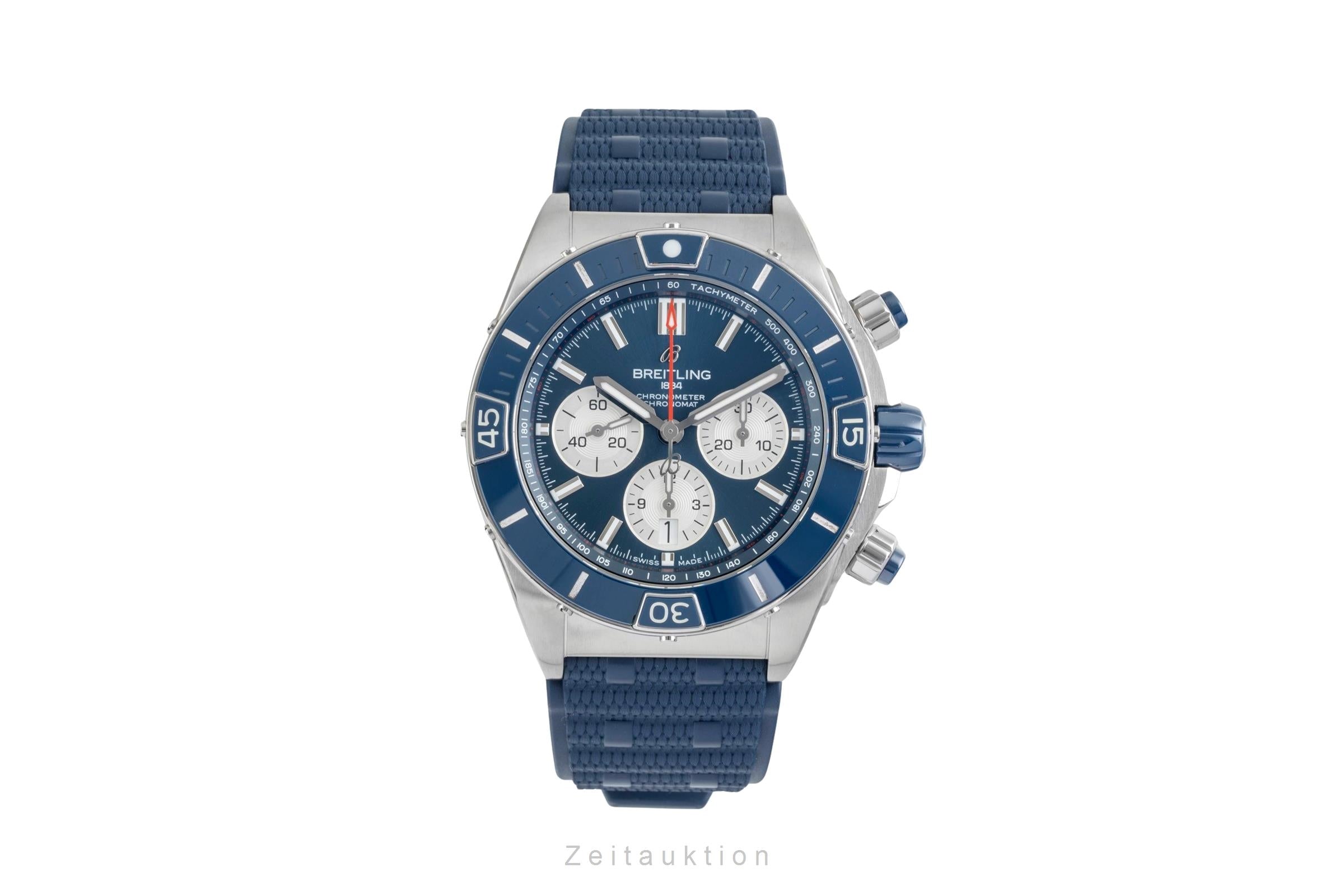 Breitling Super Chronomat B01 44 Stahl Ref. AB0136161C1S1 B&P NP: 10200,- € [2604622]
