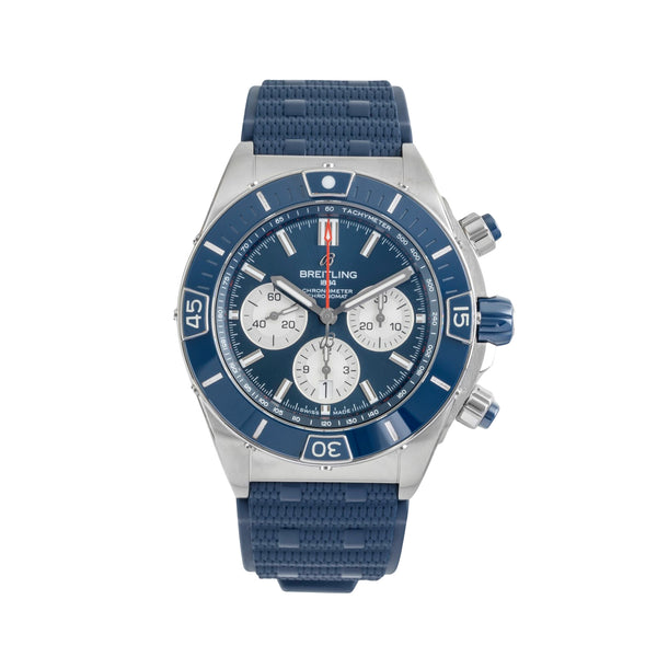 Breitling Super Chronomat B01 44 Stahl Ref. AB0136161C1S1 B&P NP: 10200,- € [2604622]