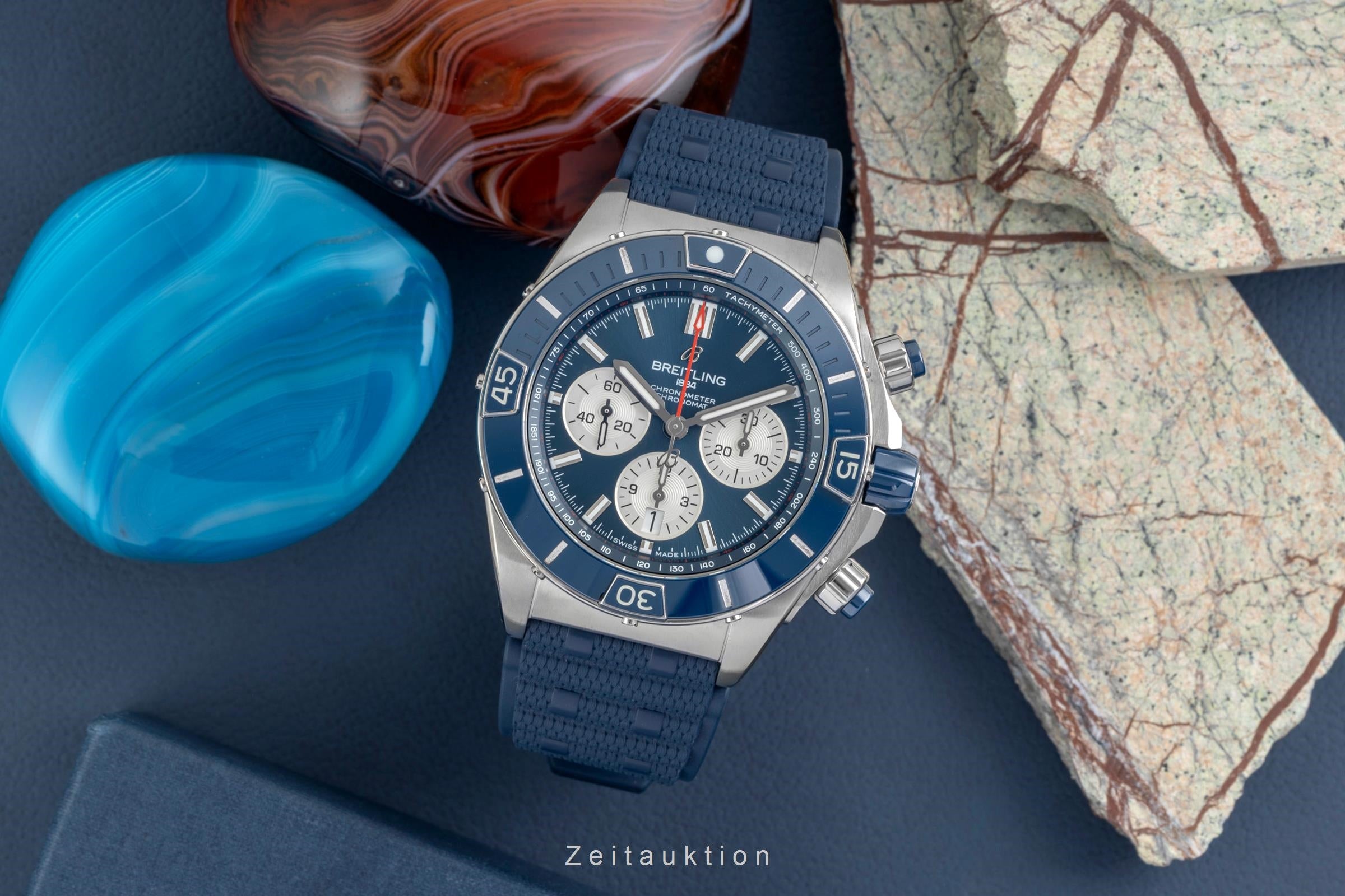 Breitling Super Chronomat B01 44 Stahl Ref. AB0136161C1S1 B&P NP: 10200,- € [2604622]