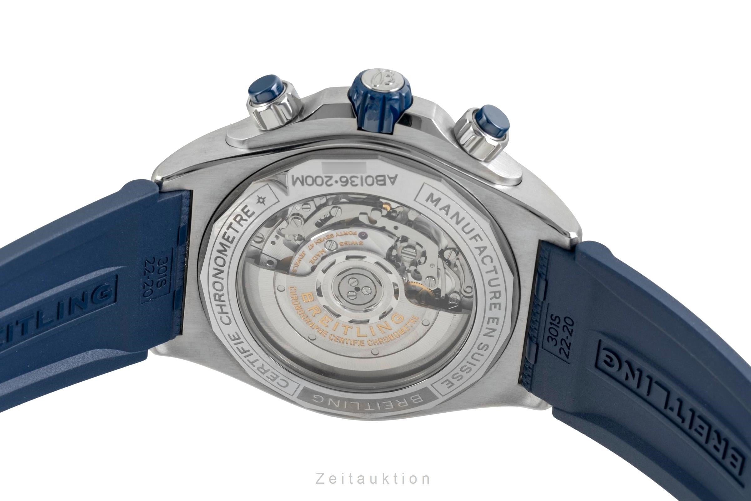 Breitling Super Chronomat B01 44 Stahl Ref. AB0136161C1S1 B&P NP: 10200,- € [2604622]