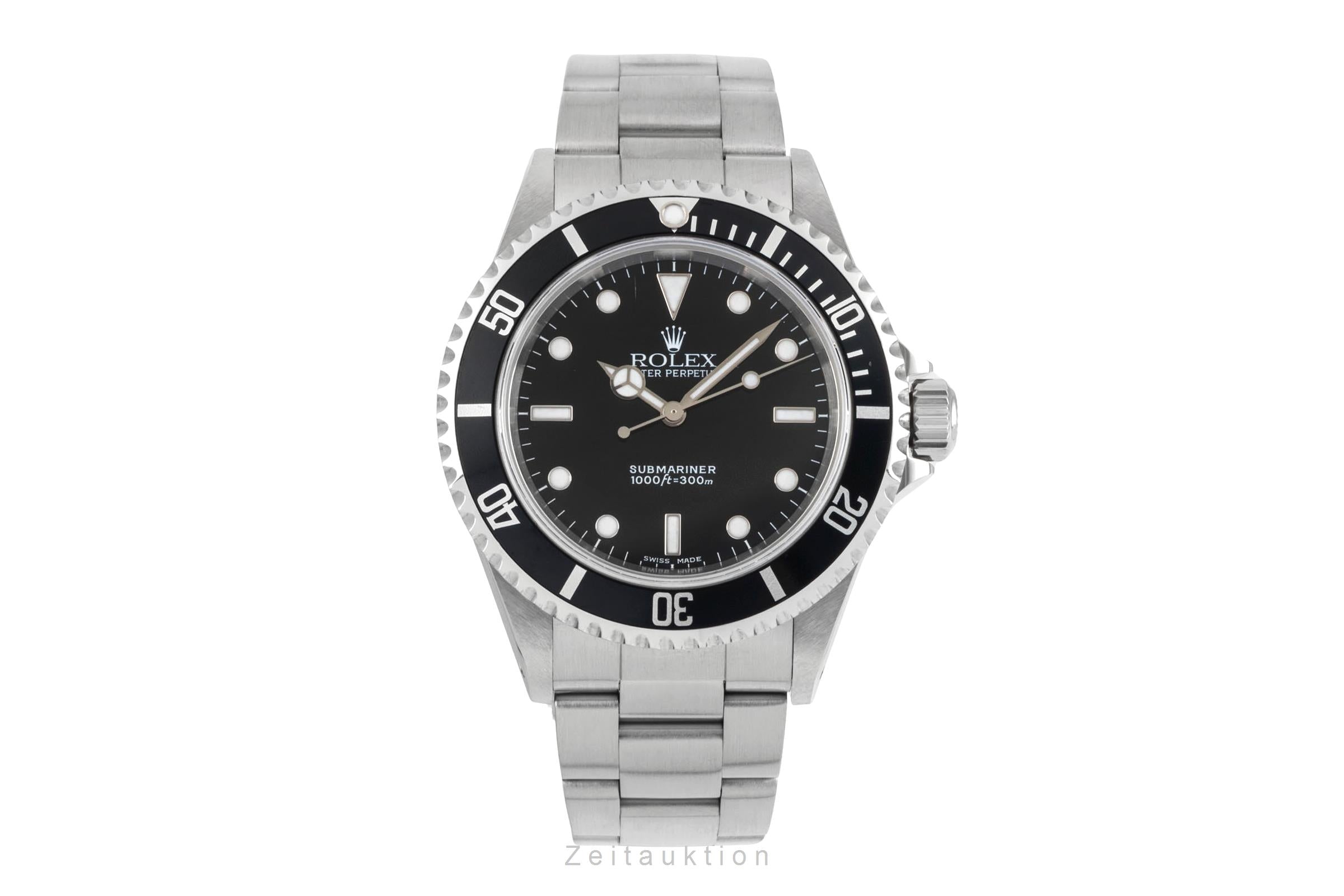 Rolex Submariner acier automatique montre pour hommes 14060M  [2604623]