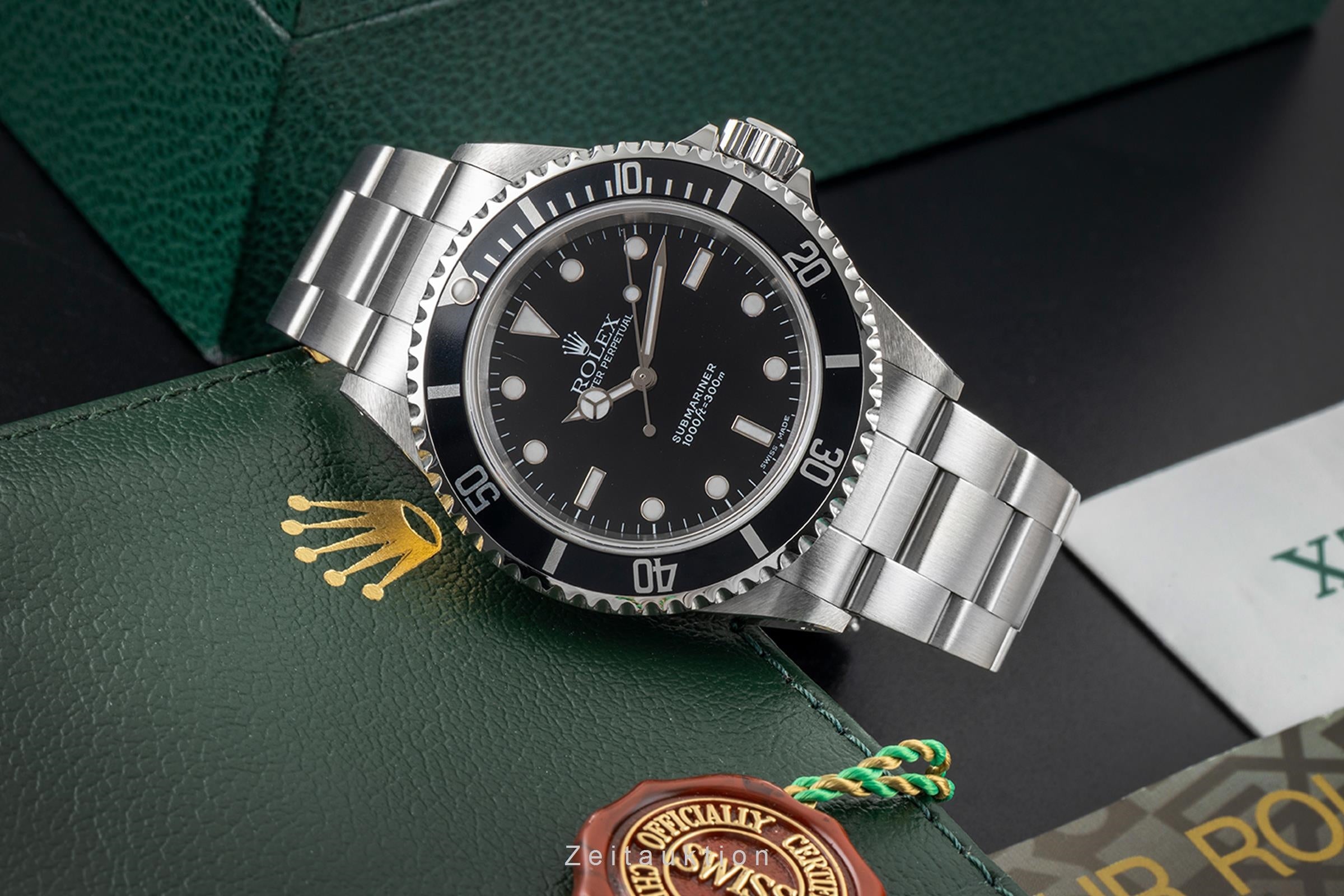 Rolex Submariner acciaio automatismo orologio da uomo 14060M  [2604623]