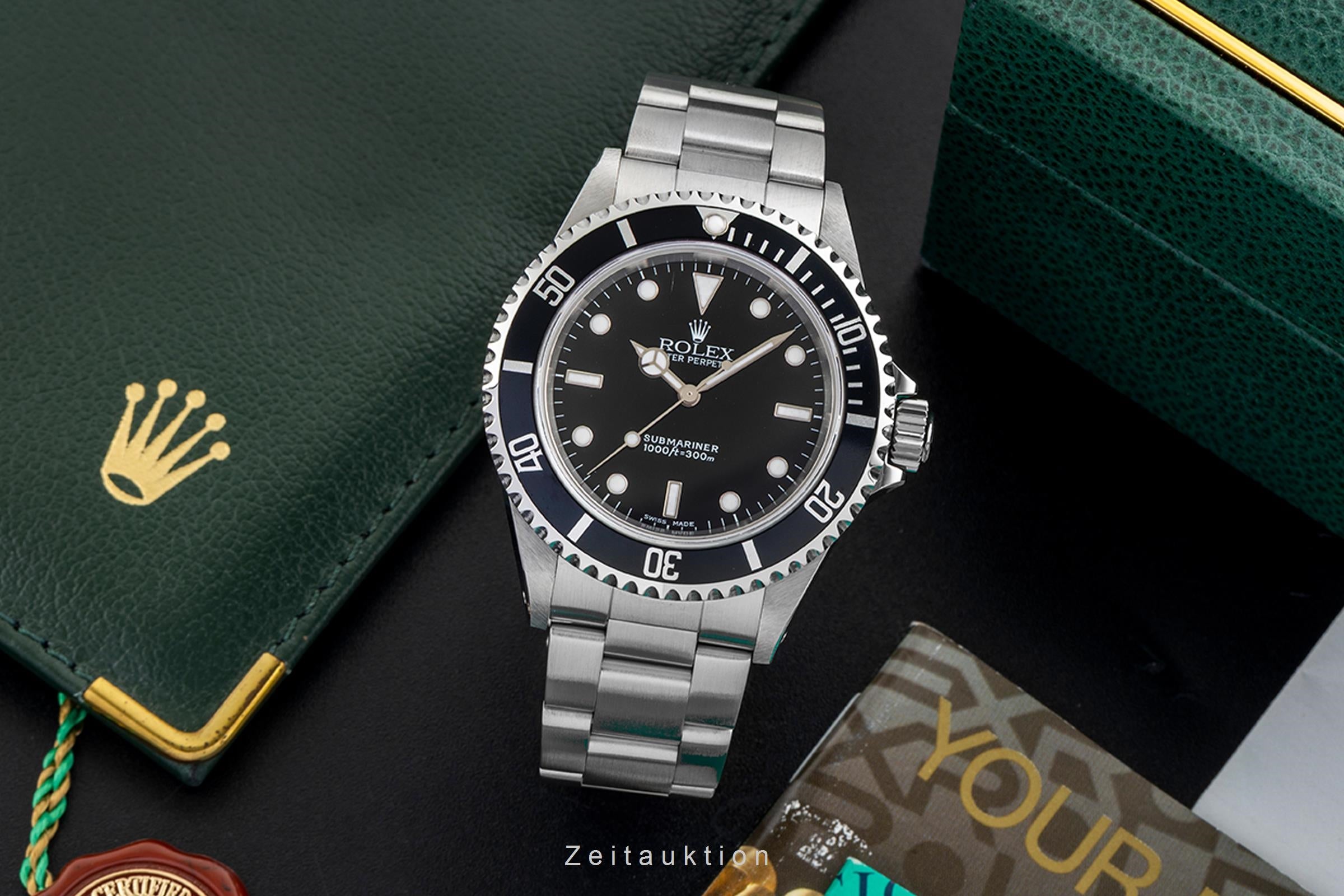 Rolex Submariner acier automatique montre pour hommes 14060M  [2604623]