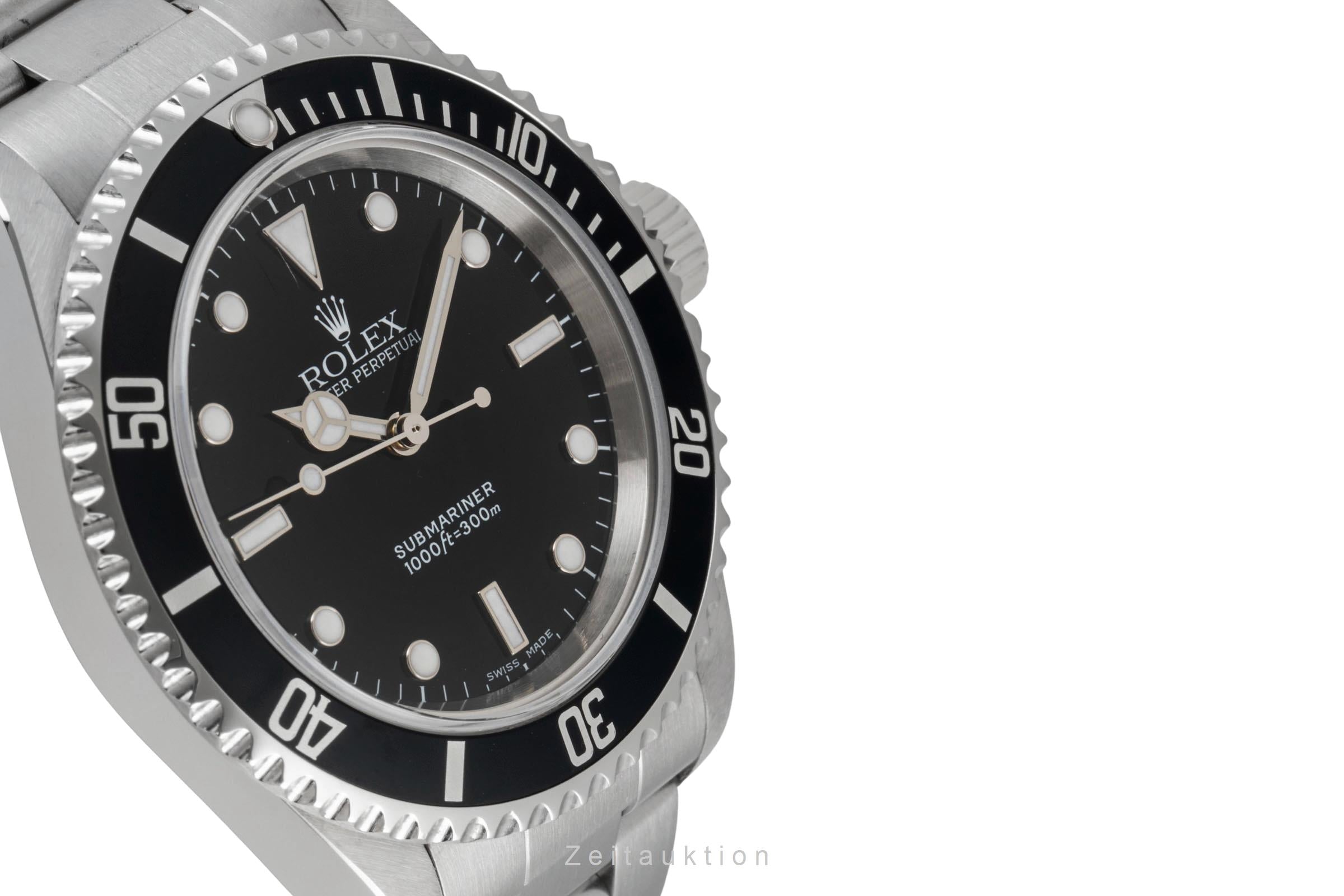 Rolex Submariner acier automatique montre pour hommes 14060M  [2604623]