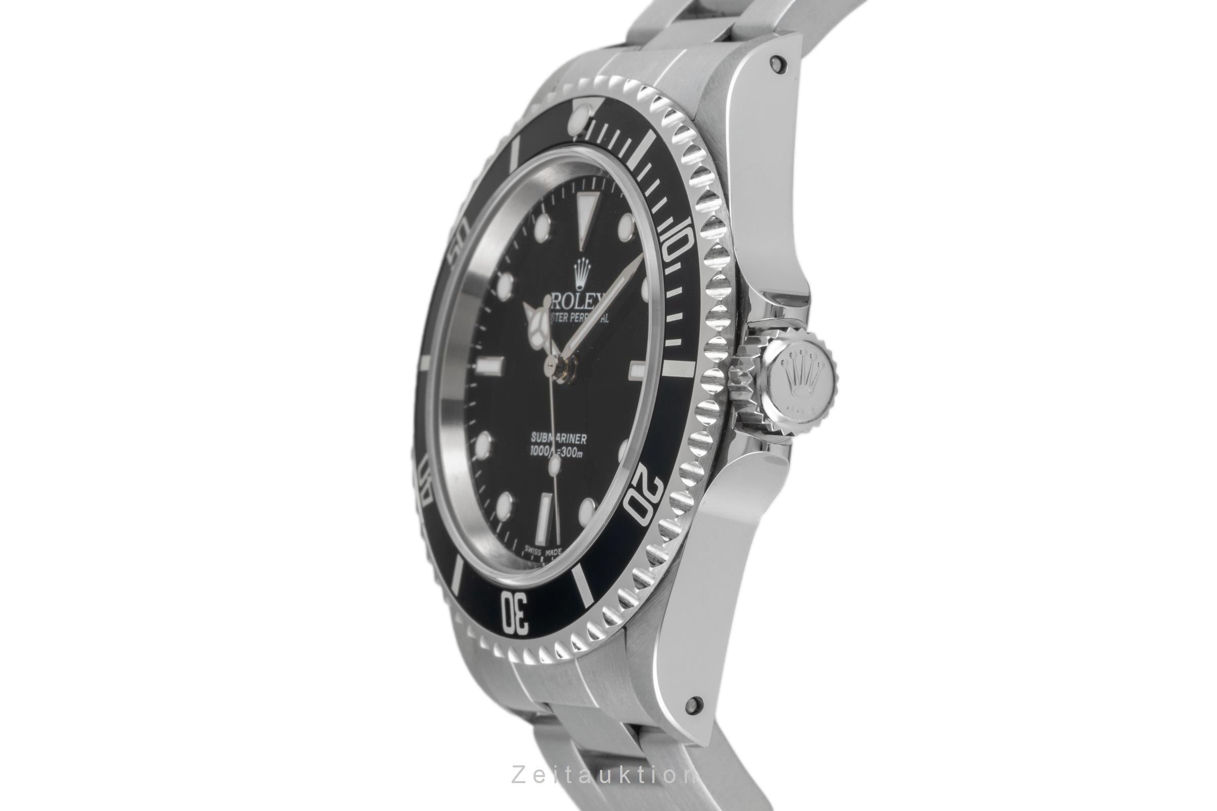 Rolex Submariner acier automatique montre pour hommes 14060M  [2604623]