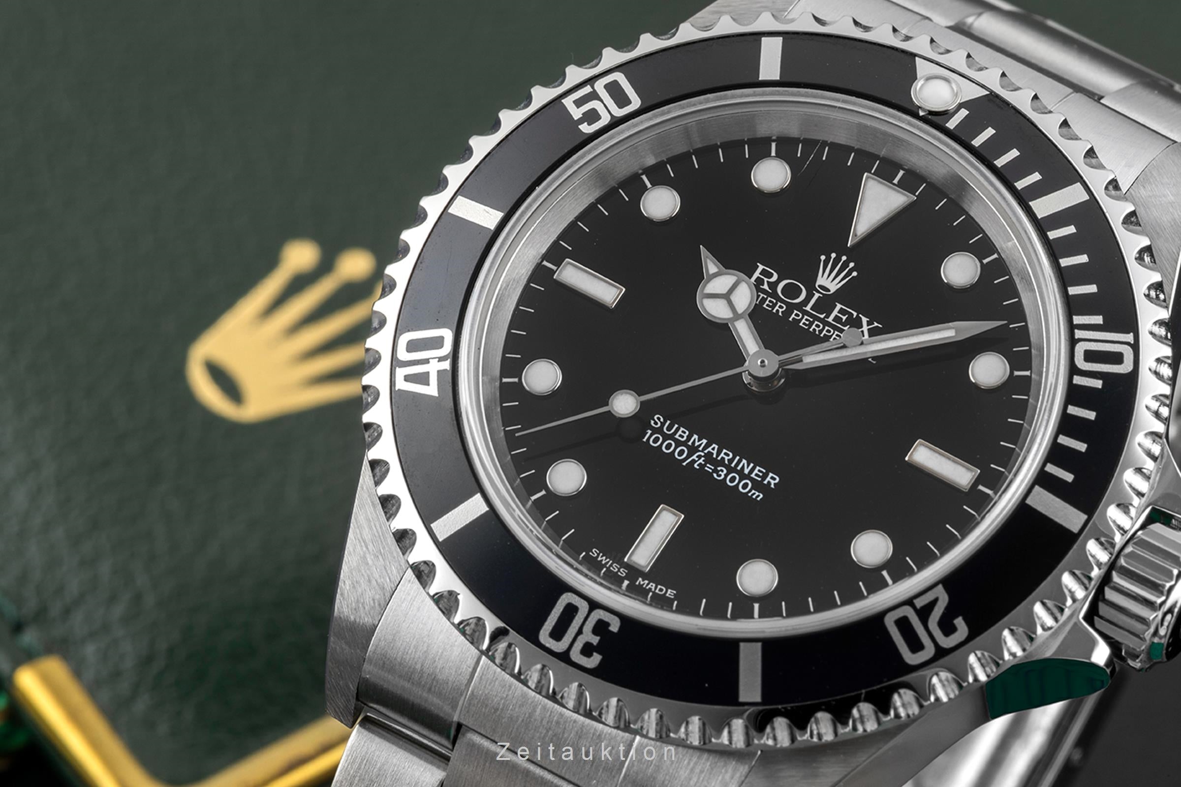 Rolex Submariner acier automatique montre pour hommes 14060M  [2604623]