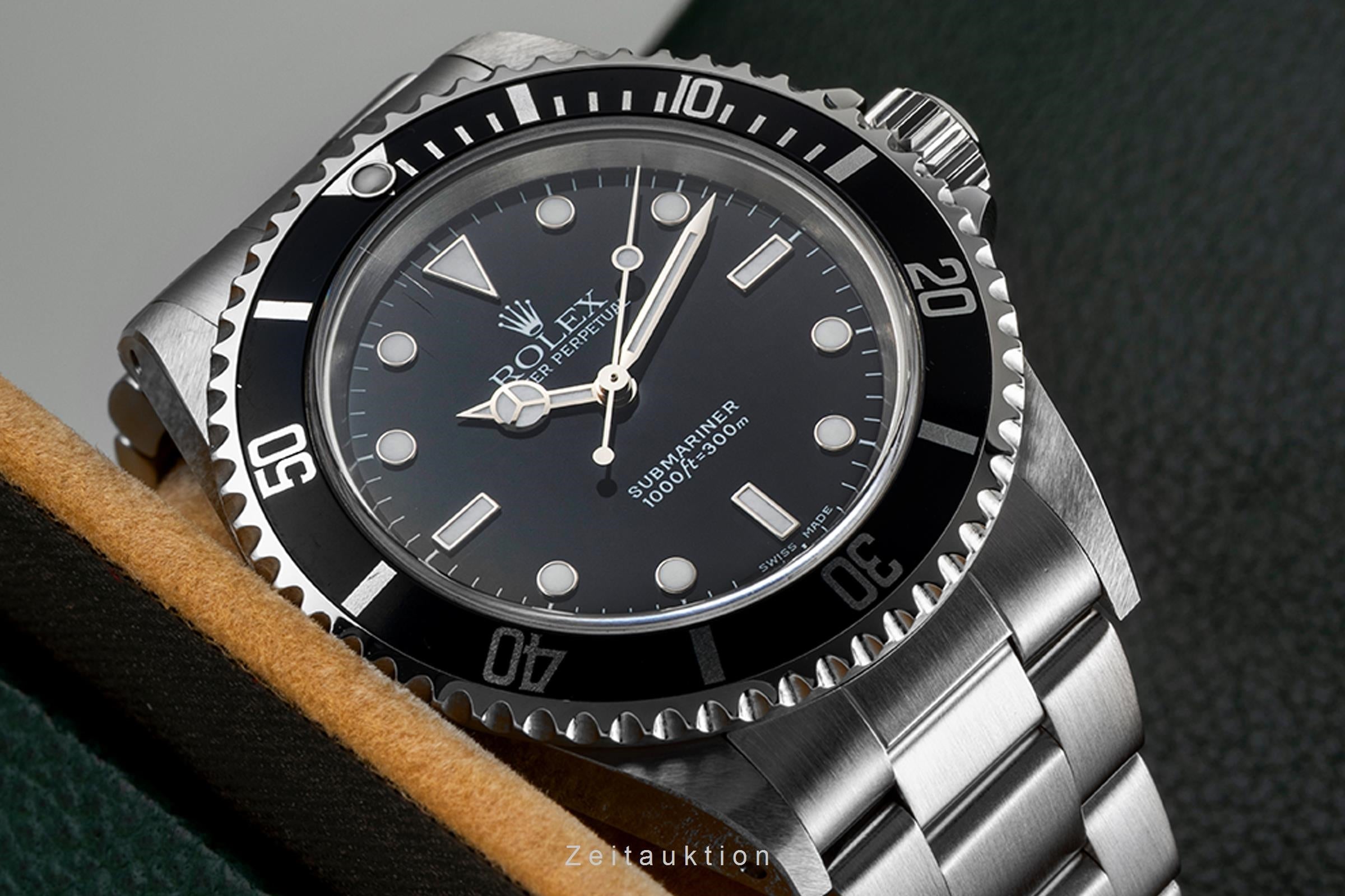 Rolex Submariner acier automatique montre pour hommes 14060M  [2604623]