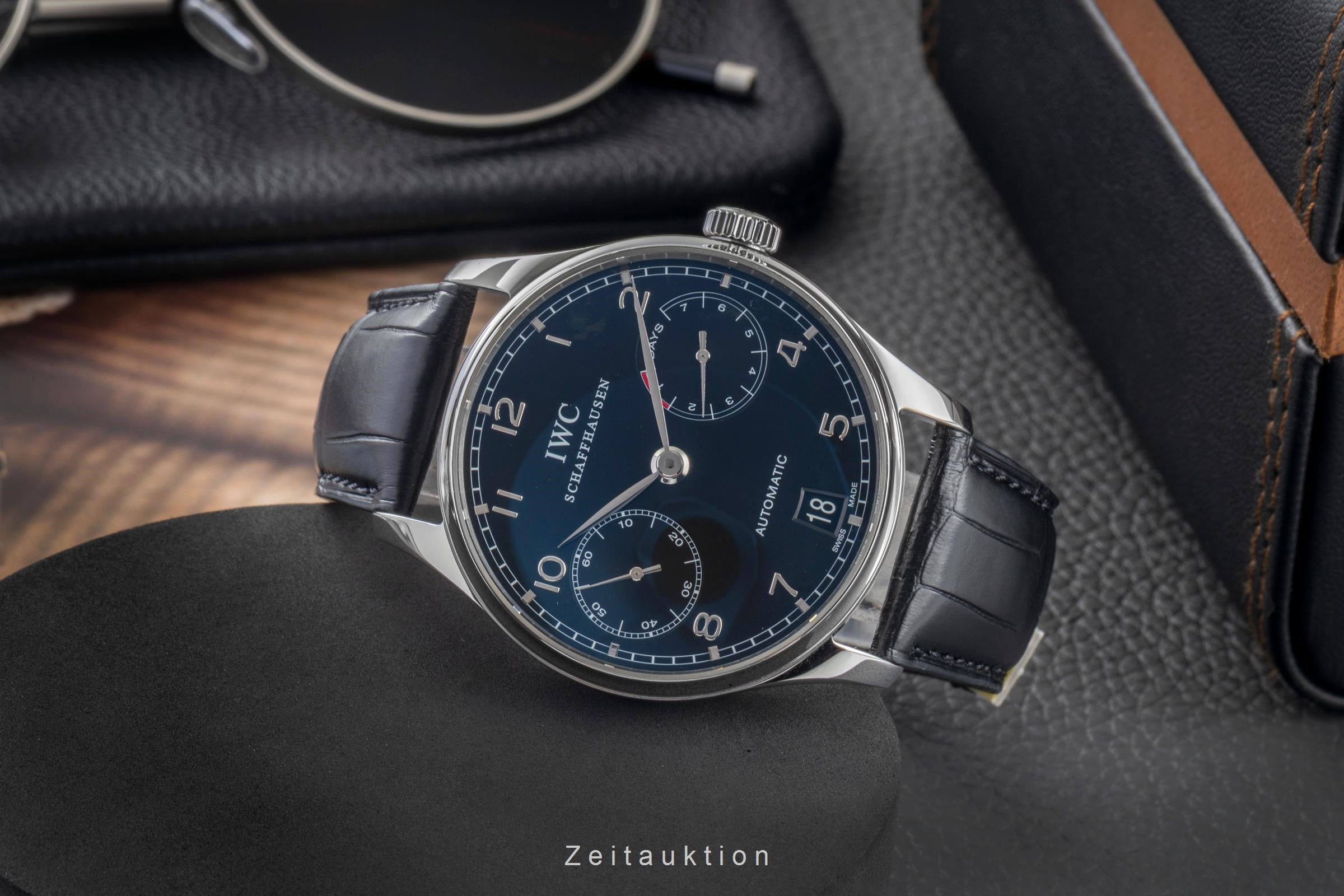 IWC Portugieser steel automatic men's watch IW500109 LP: 14000EUR  [2604624]