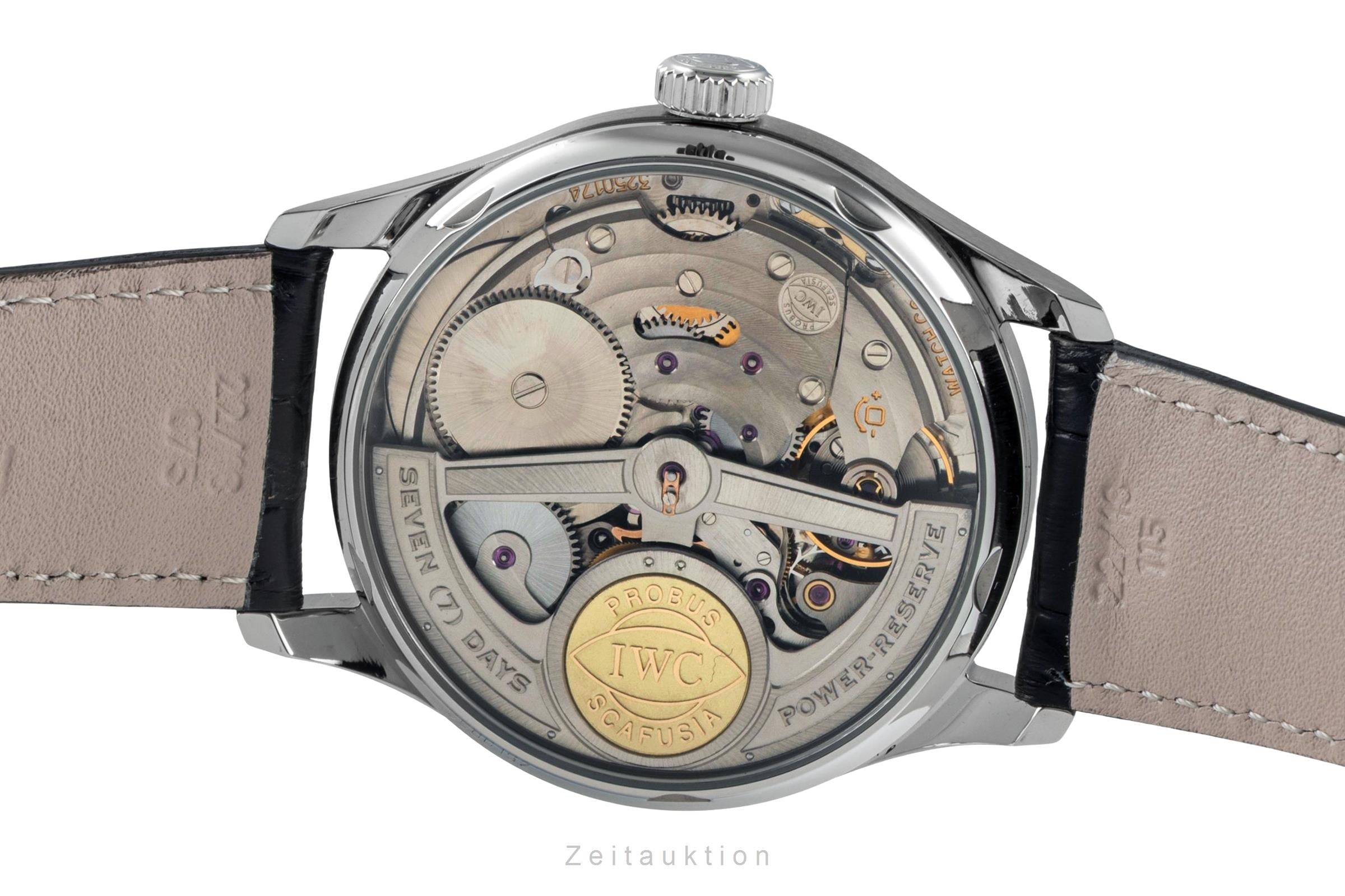 IWC Portugieser steel automatic men's watch IW500109 LP: 14000EUR  [2604624]