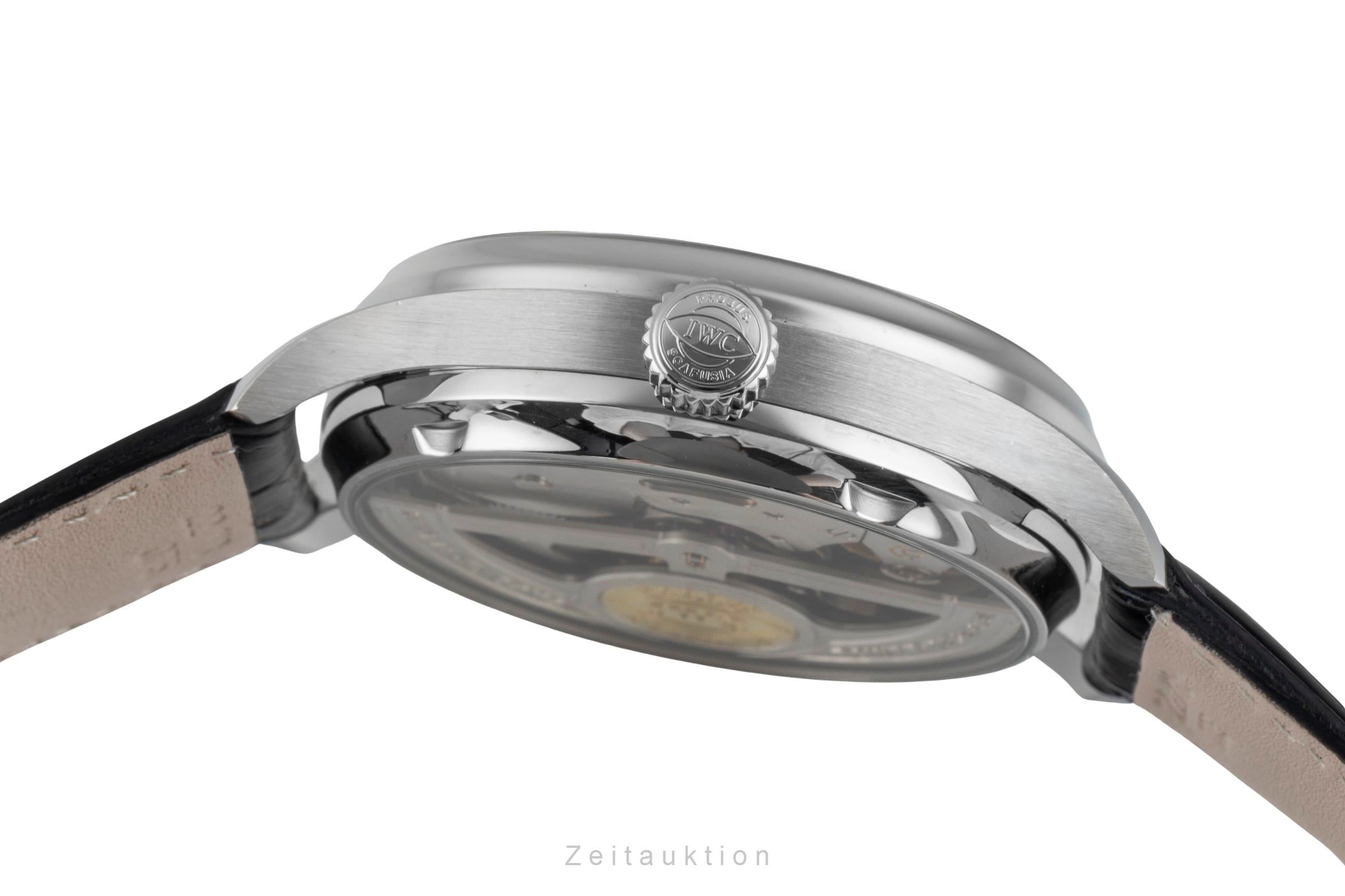 IWC Portugieser steel automatic men's watch IW500109 LP: 14000EUR  [2604624]