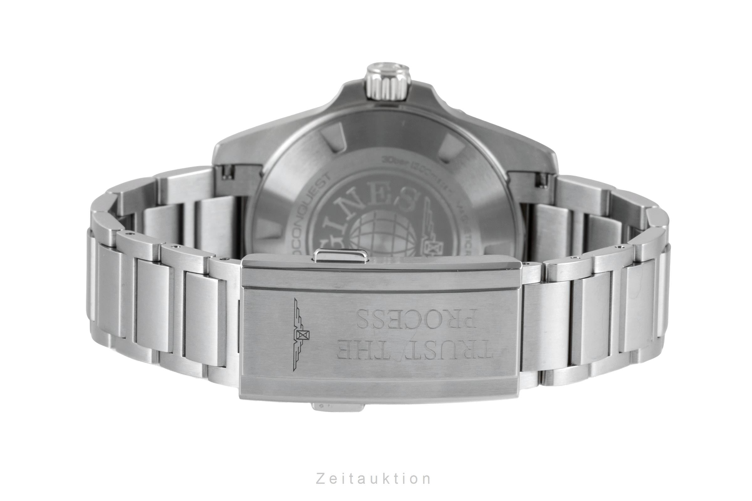 Longines Hydro Conquest acciaio automatismo orologio da uomo L3.779.4.96.6 LP: 2150EUR  [2604626]