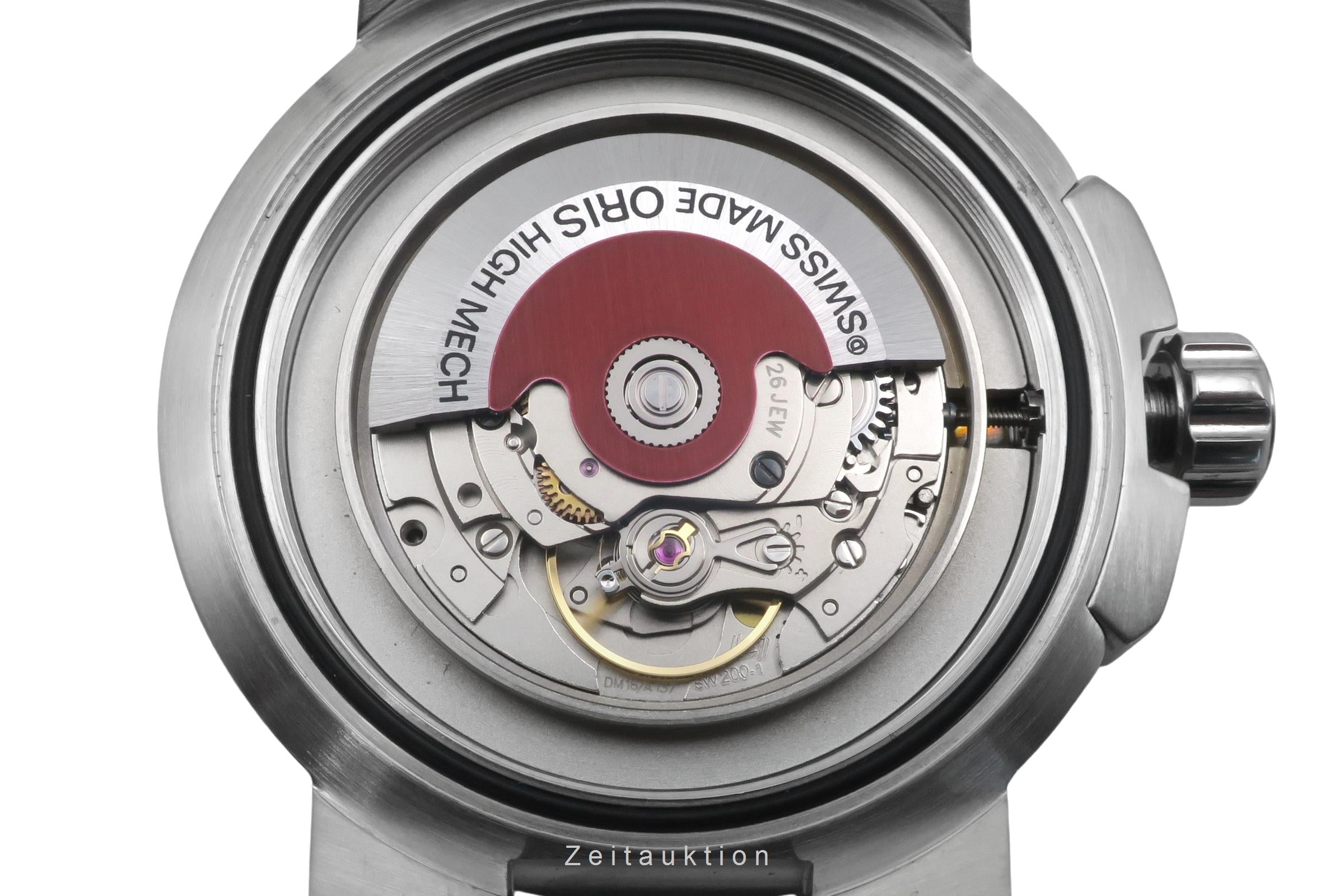 Oris Aquis Date acero automático reloj para caballeros 01 733 7653 4135-07 8 26 01PEB LP: 1800EUR  [2604627]