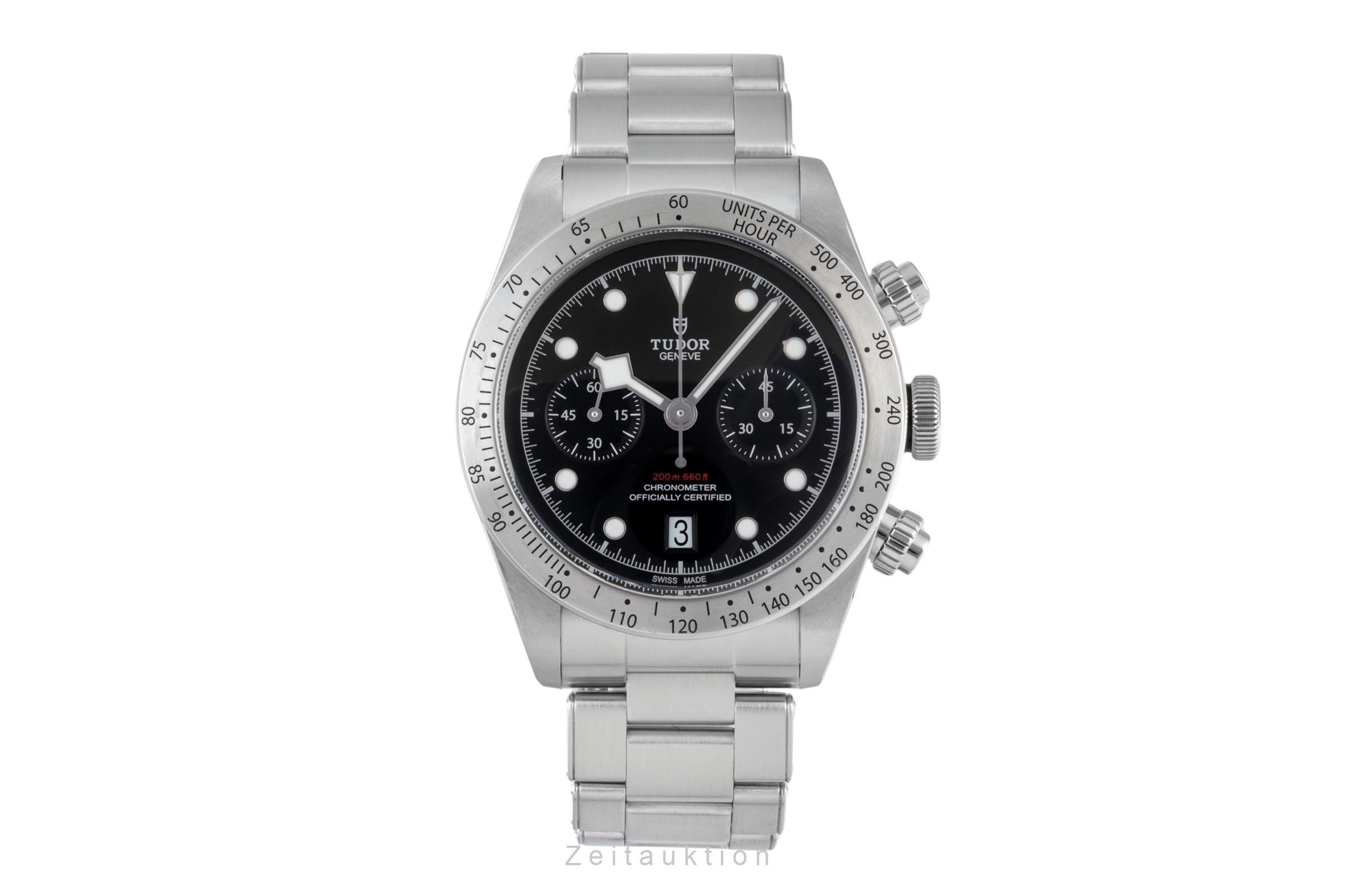 Tudor Heritage Chronograph  chronograph steel automatic men's watch 79350  [2604628]
