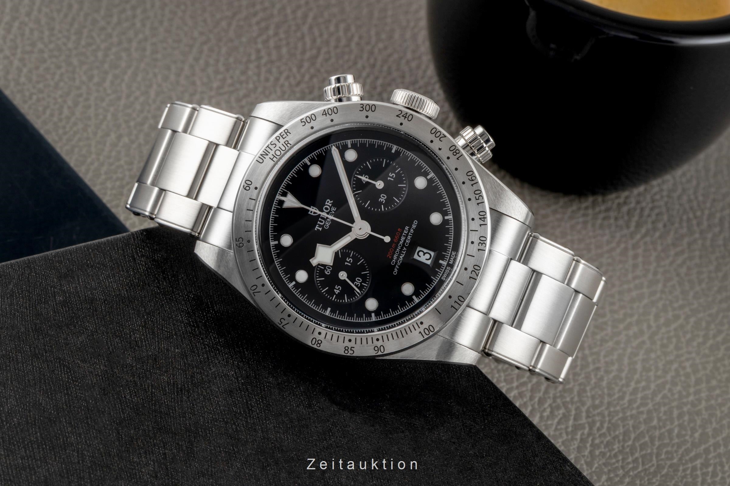 Tudor Heritage Chronograph  chronograph steel automatic men's watch 79350  [2604628]
