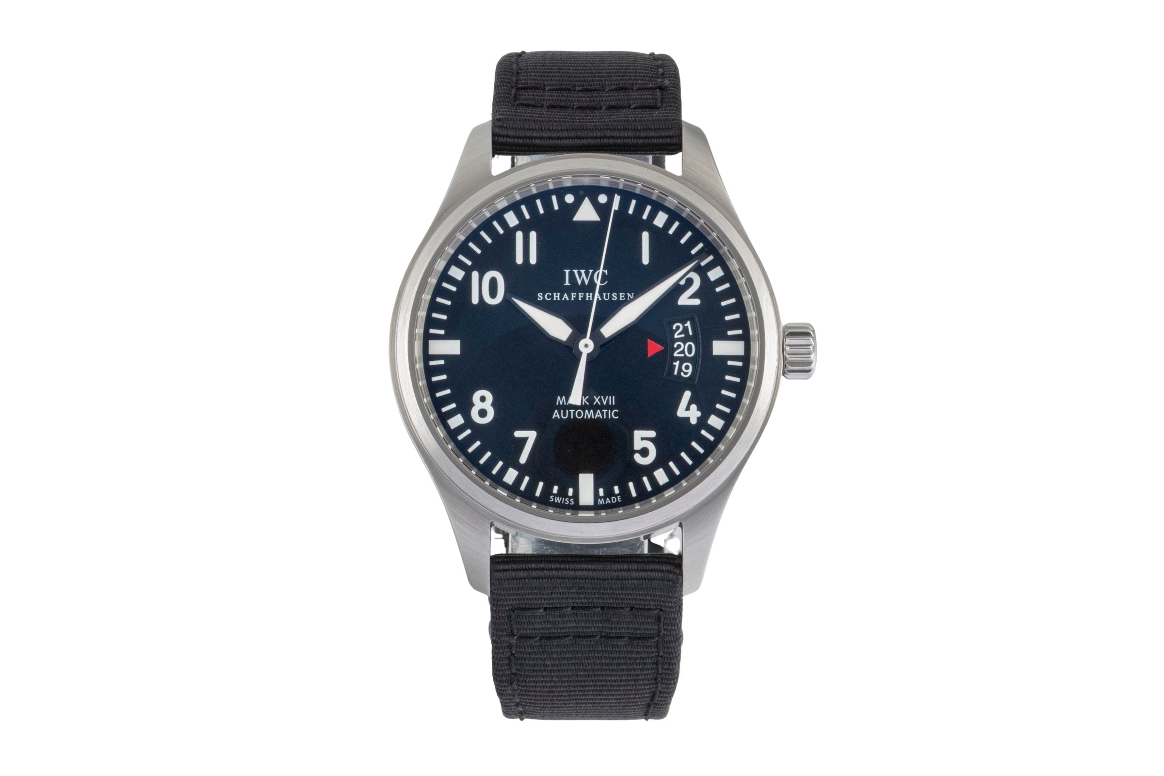 IWC Mark XVII acero automático reloj para caballeros IW326501 LP: 5700EUR  [2604629]