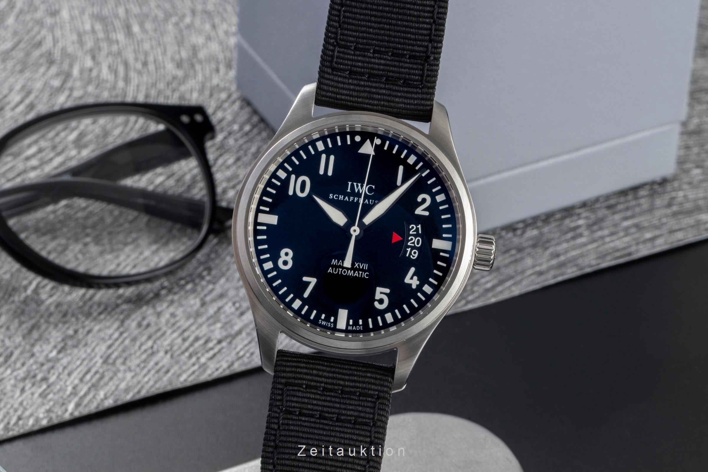 IWC Mark XVII steel automatic men's watch IW326501 LP: 5700EUR  [2604629]