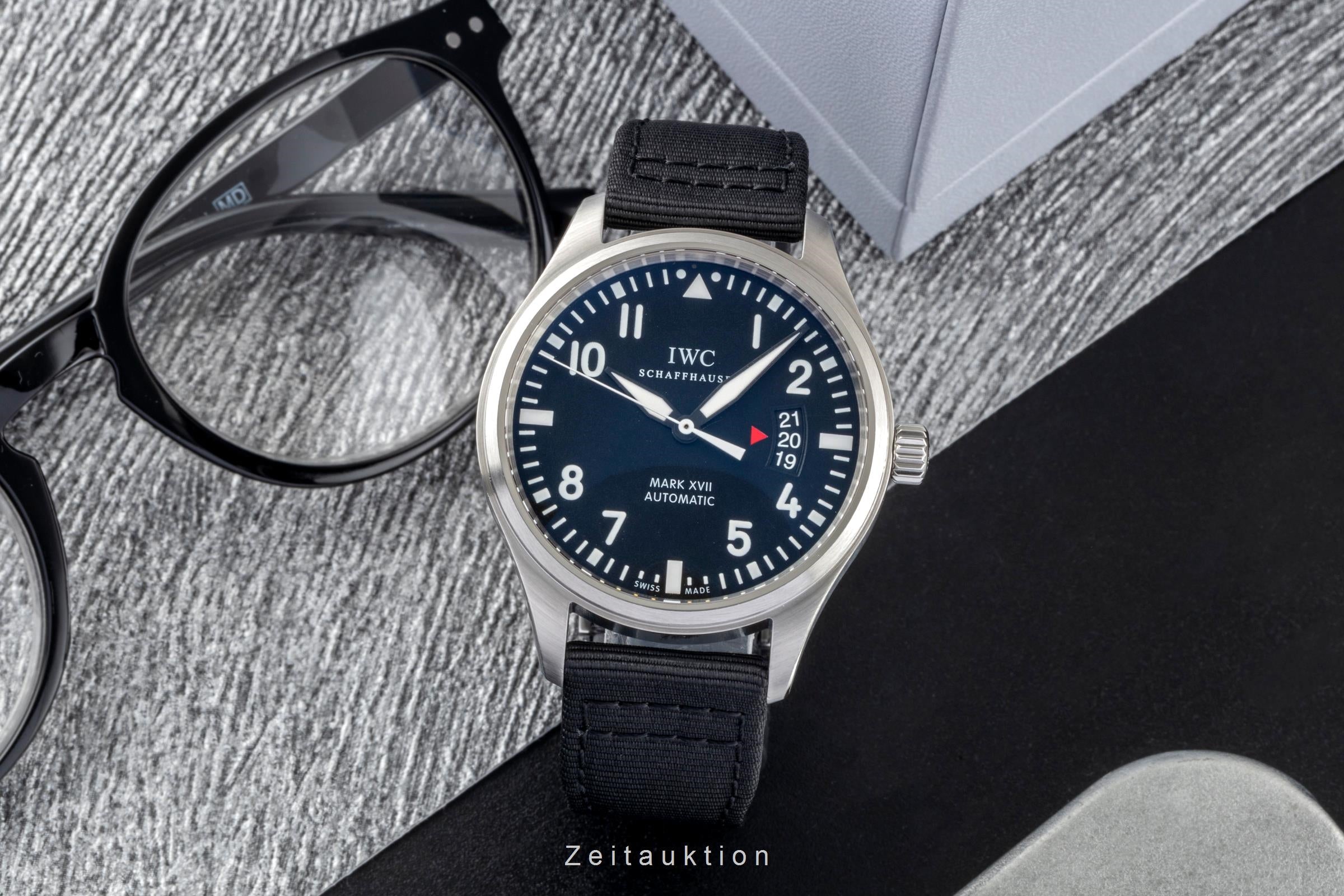 IWC Mark XVII steel automatic men's watch IW326501 LP: 5700EUR  [2604629]