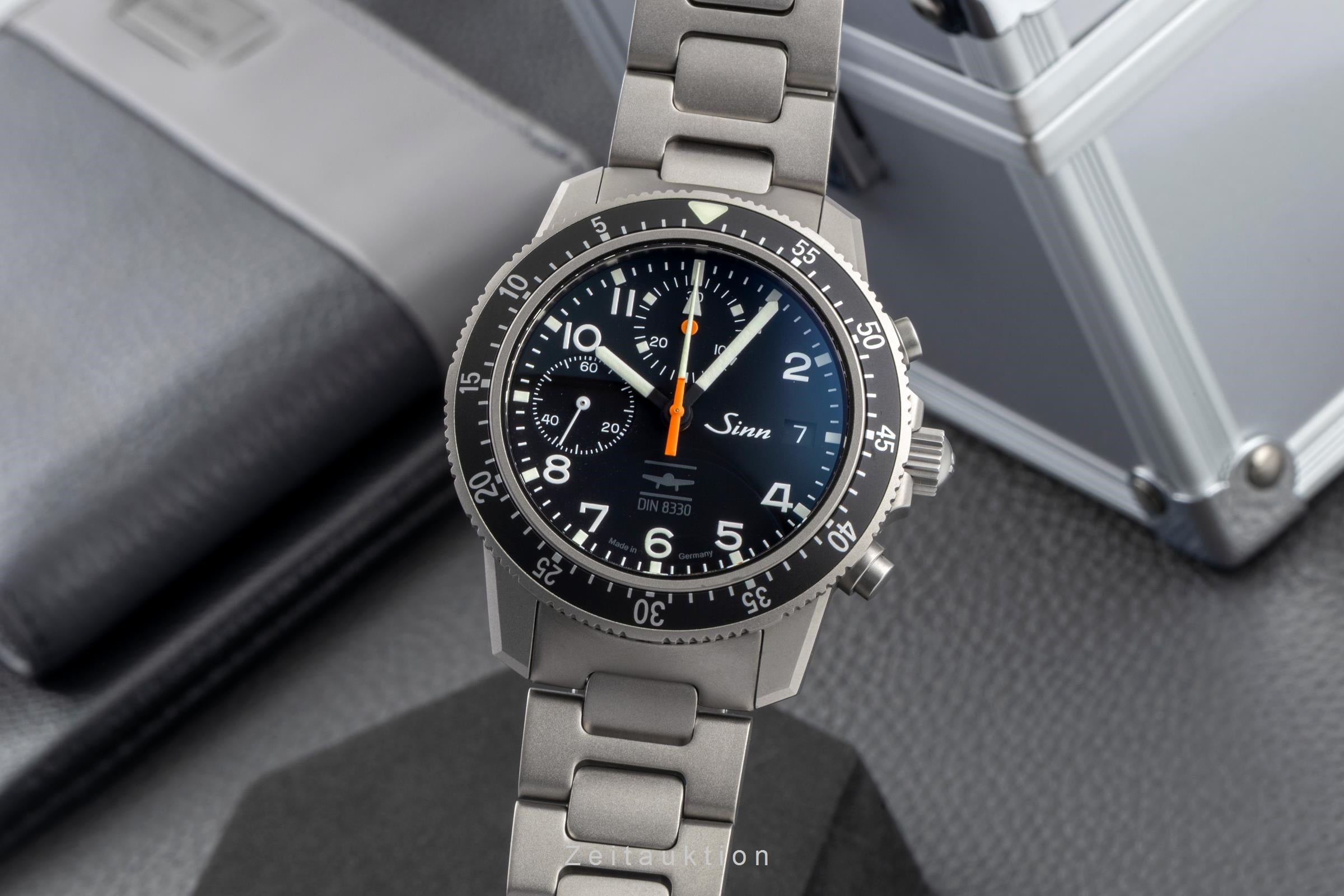 Sinn 103 chronograph titanium automatic men's watch 103.0793 LP: 3360EUR  [2604630]