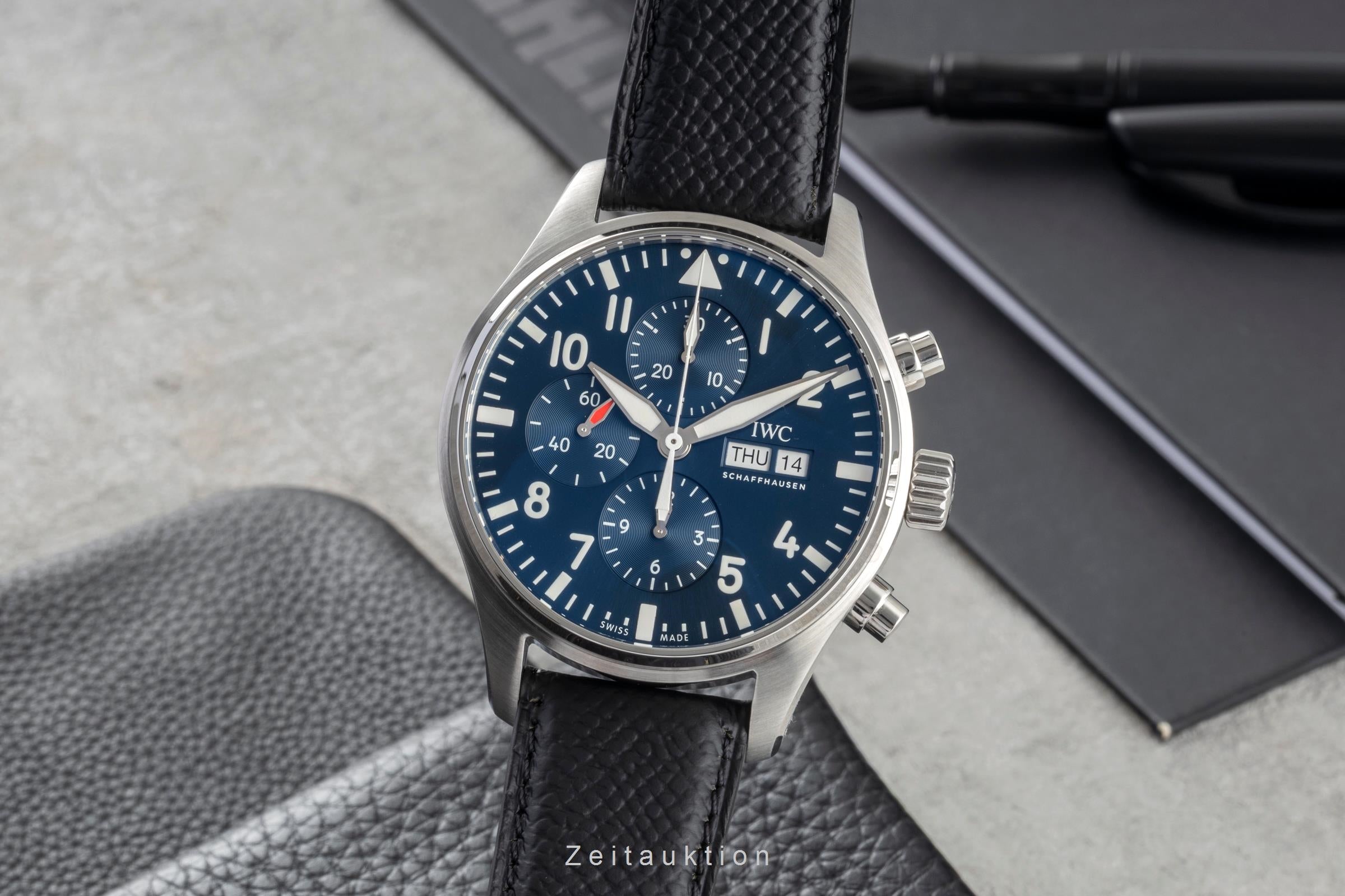 IWC Fliegerchronograph chronograph steel automatic men's watch IW377714  [2604633]