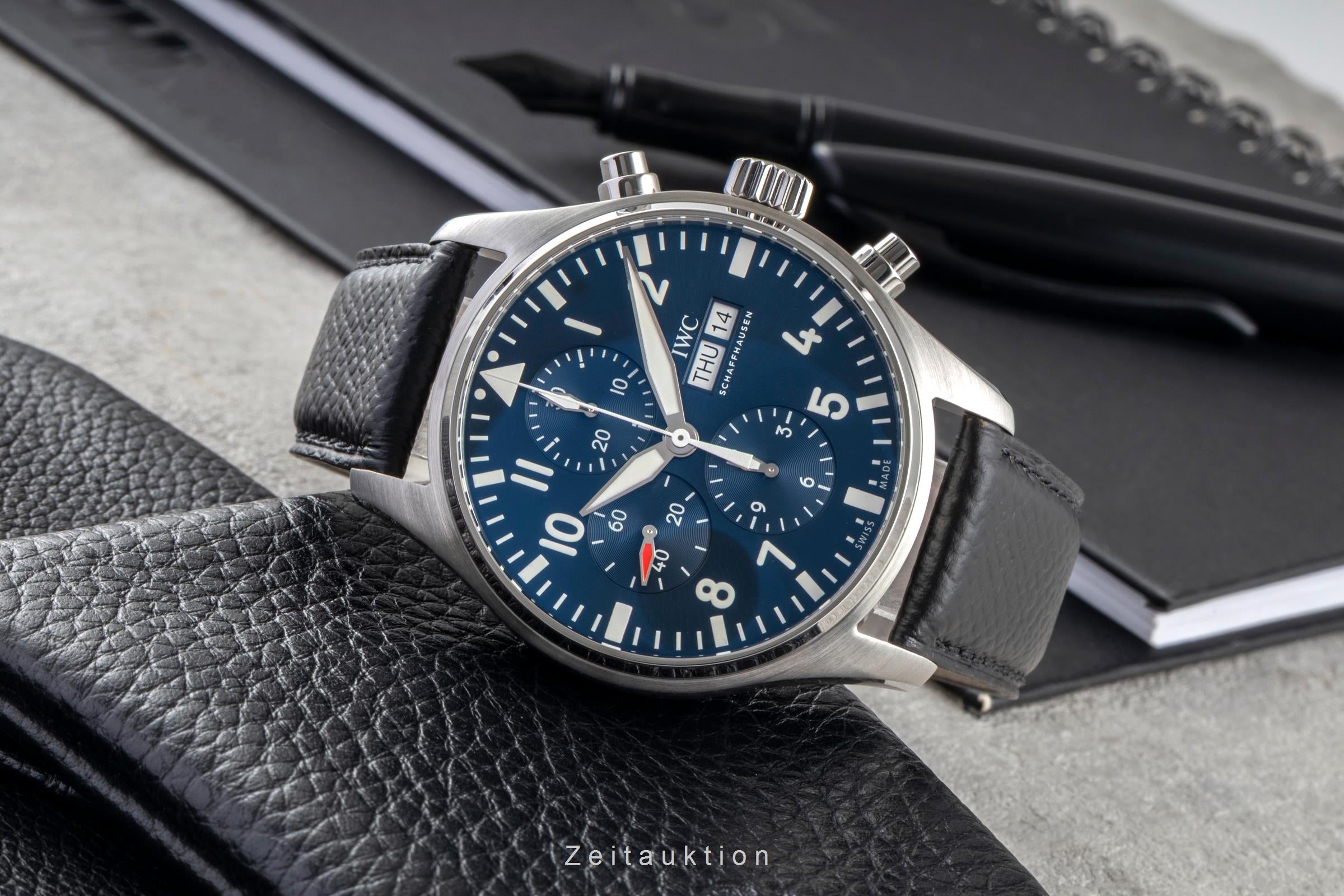IWC Fliegerchronograph chronograph steel automatic men's watch IW377714  [2604633]