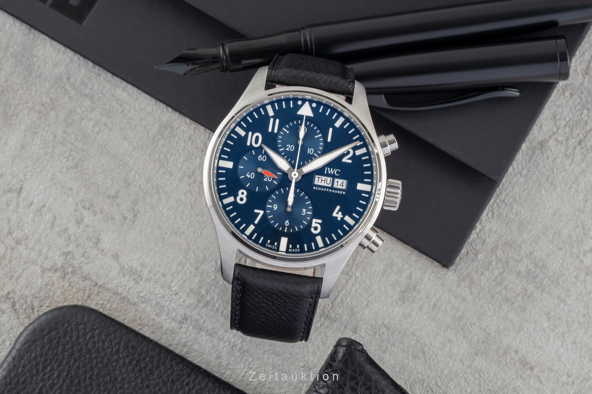 IWC Fliegerchronograph chronograph steel automatic men's watch IW377714  [2604633]