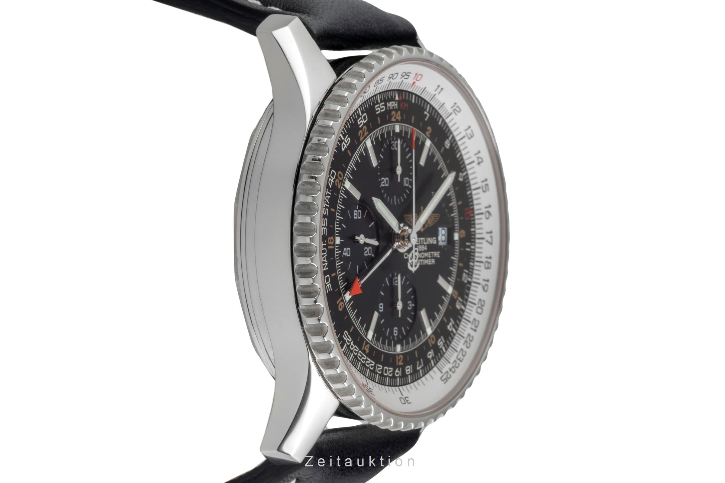 Breitling Navitimer World cronógrafo acero automático reloj para caballeros A24322  [2604634]