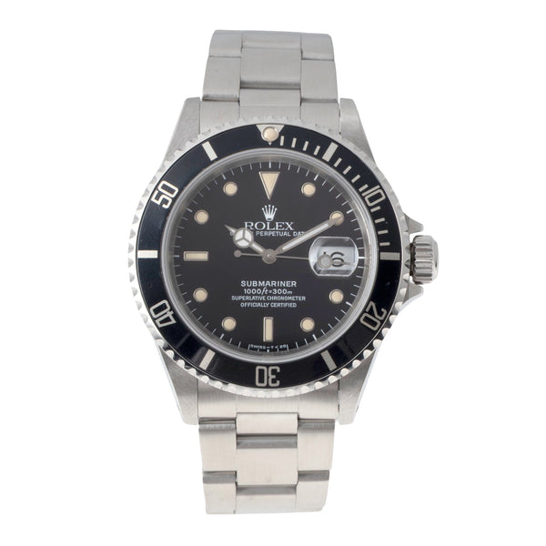 Rolex Submariner acero automático reloj para caballeros 16610  [2604638]