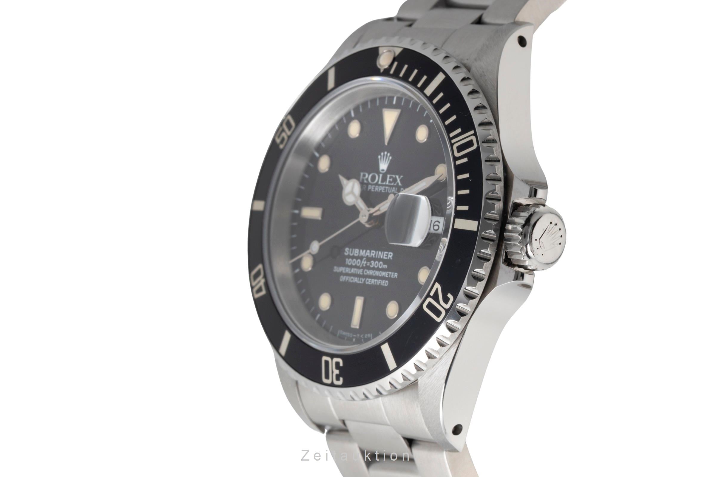 Rolex Submariner acero automático reloj para caballeros 16610  [2604638]