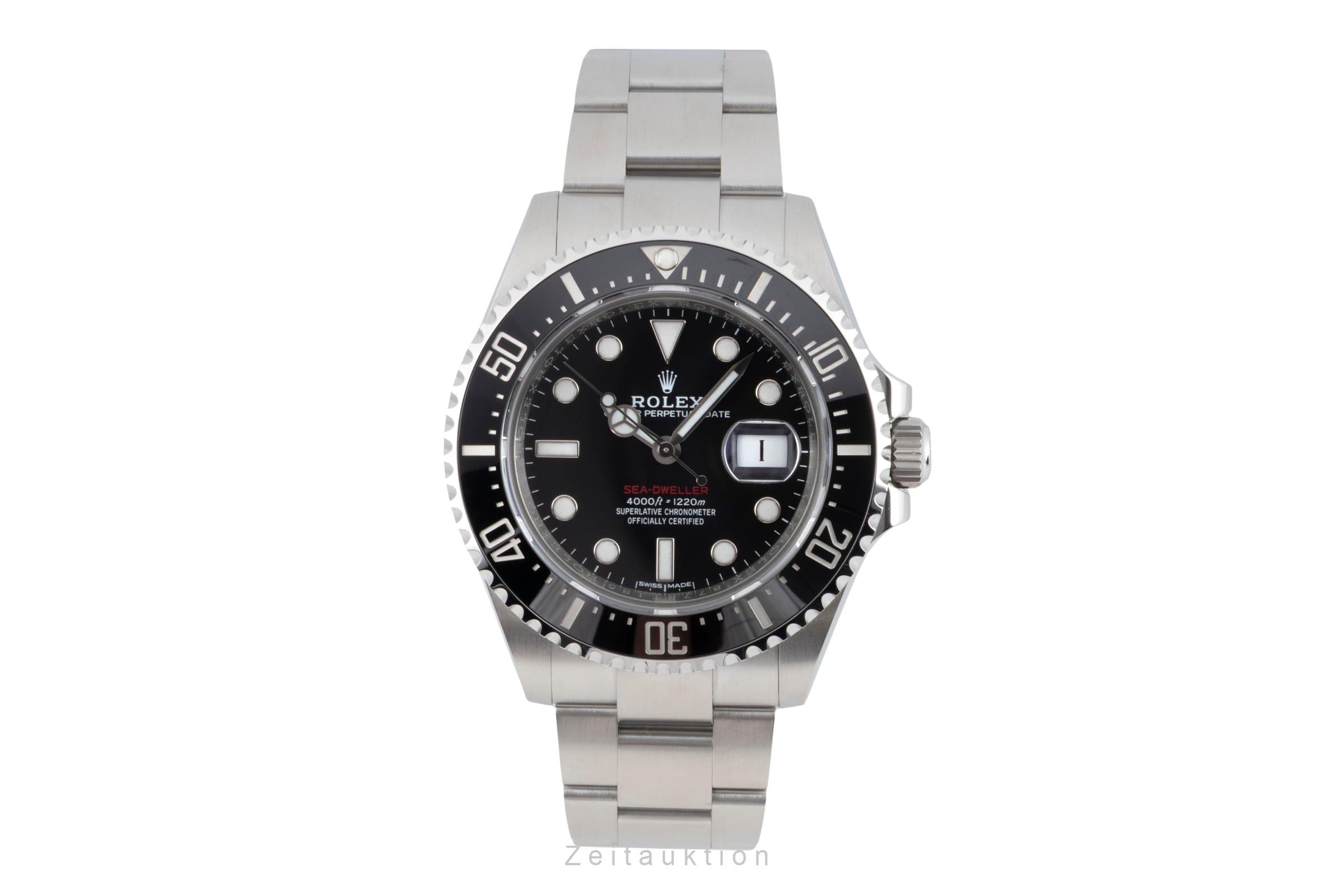 Rolex Sea-Dweller steel automatic men's watch 126600  [2604640]