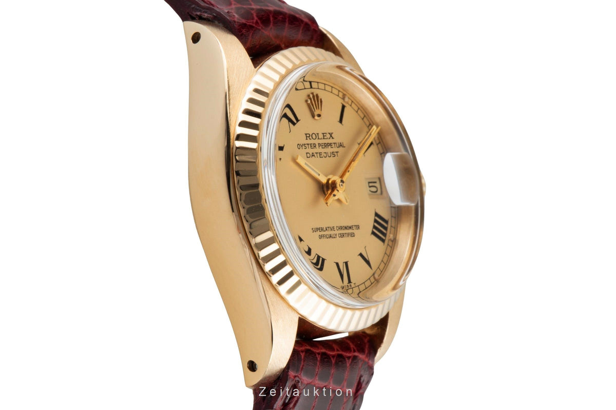 Rolex Lady Datejust 18K Gold (0,750) Automatik Damenuhr Ref. 6917 Klassiker [2604644]