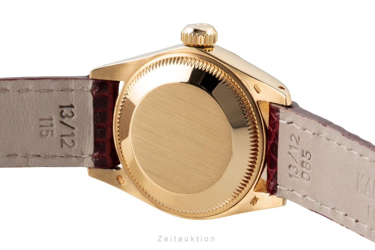Rolex Lady Datejust 18K Gold (0,750) Automatik Damenuhr Ref. 6917 Klassiker [2604644]