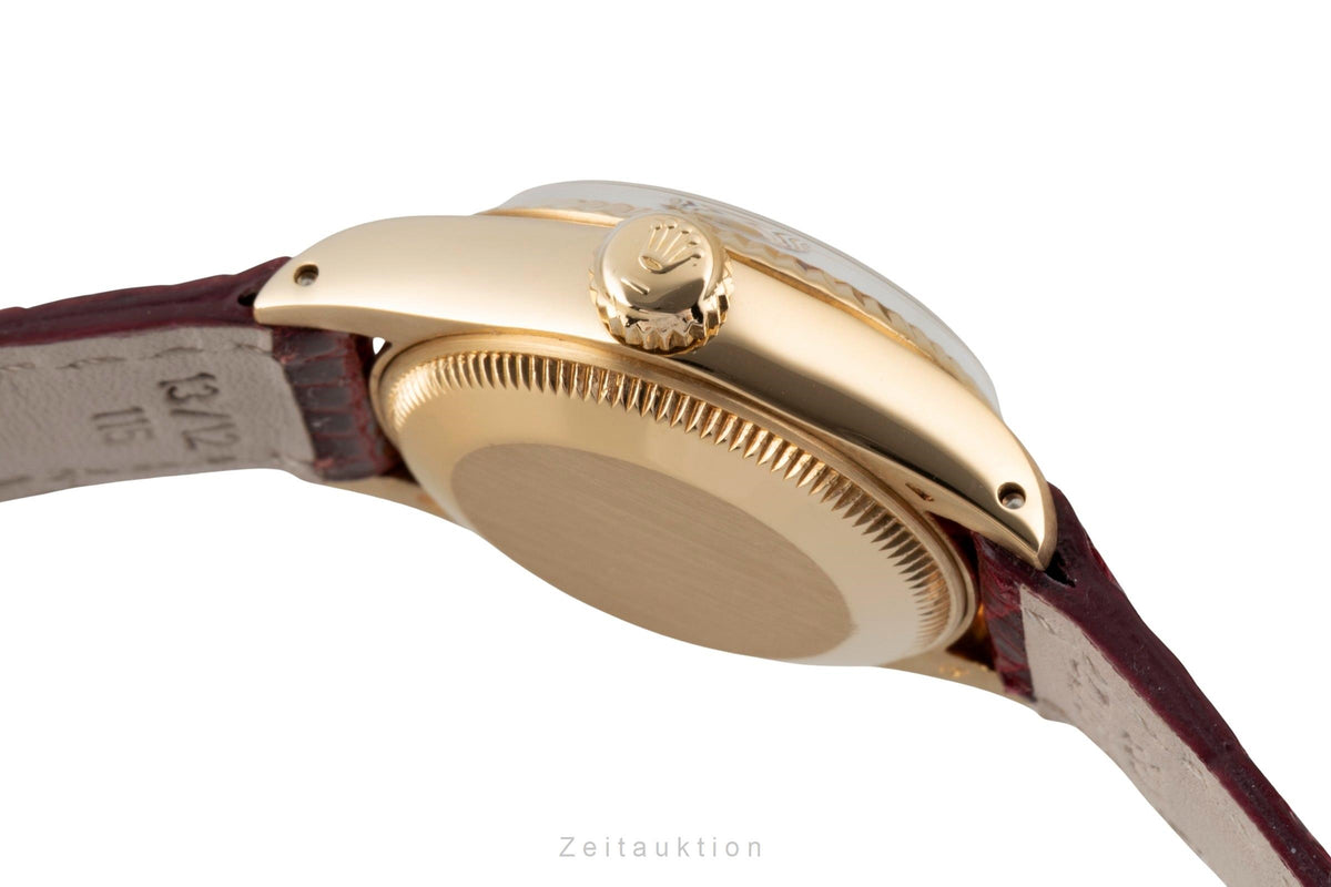 Rolex Lady Datejust 18K Gold (0,750) Automatik Damenuhr Ref. 6917 Klassiker [2604644]