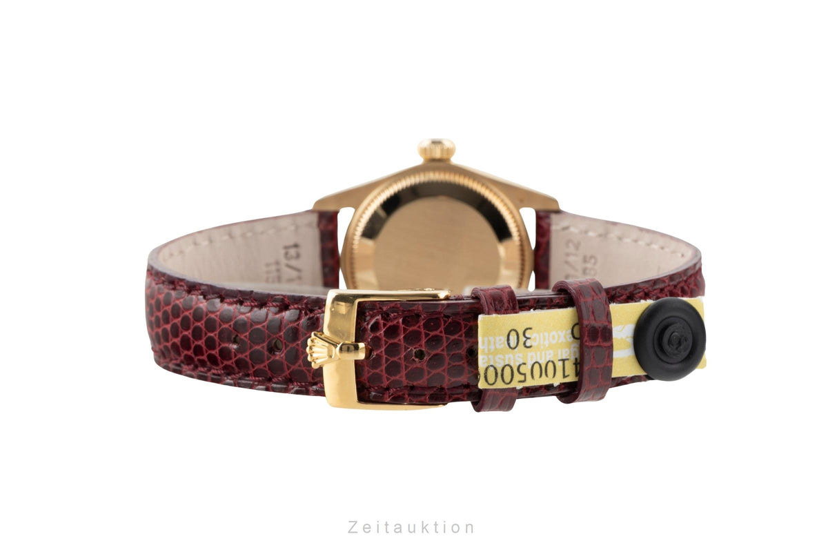 Rolex Lady Datejust 18K Gold (0,750) Automatik Damenuhr Ref. 6917 Klassiker [2604644]