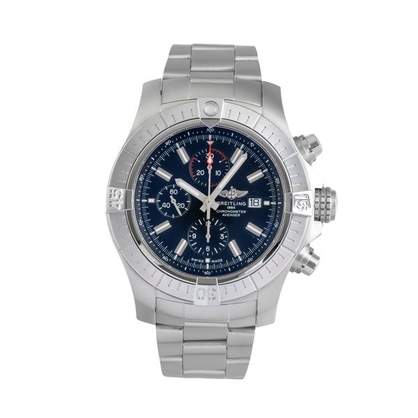 Breitling Super Avenger chronograph steel automatic men's watch A13375  [2604645]