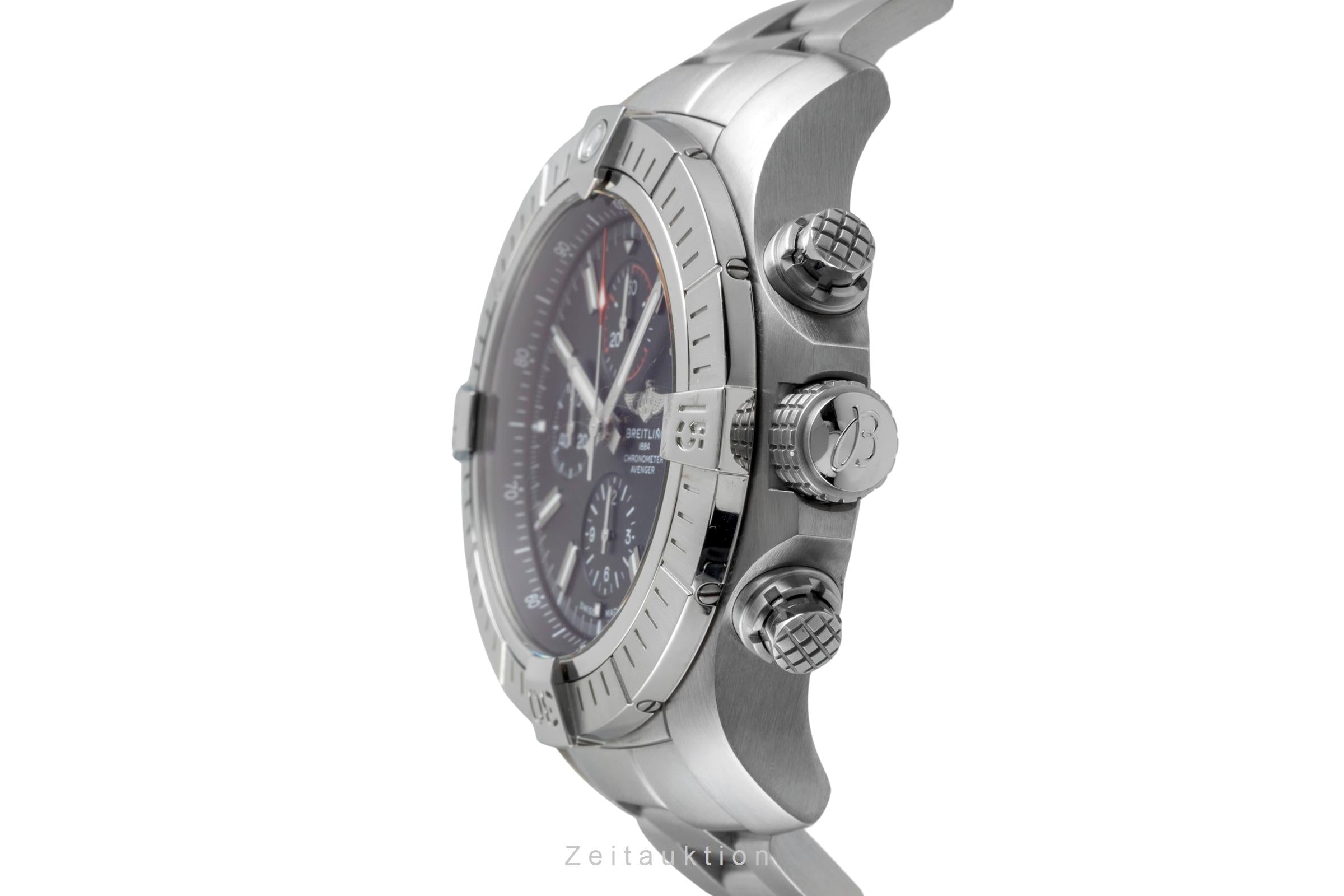 Breitling Super Avenger chronograph steel automatic men's watch A13375  [2604645]