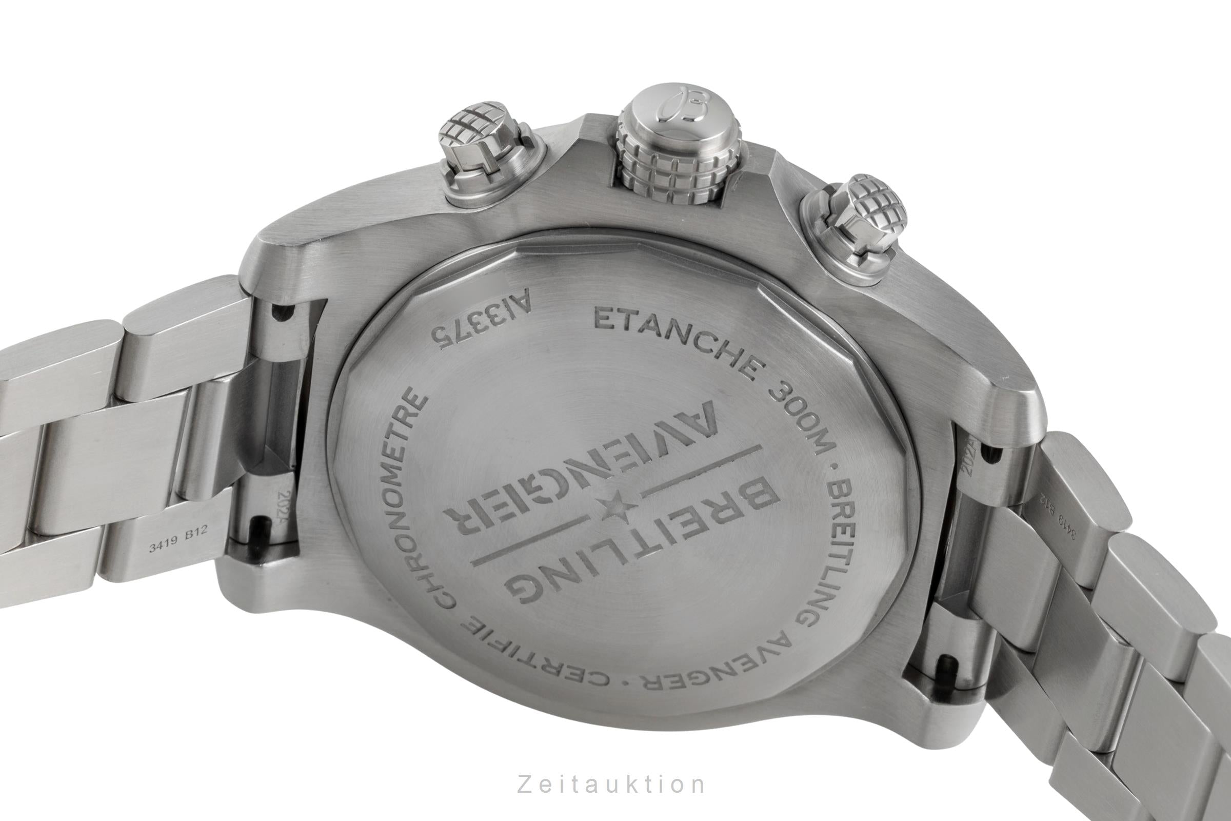 Breitling Super Avenger chronograph steel automatic men's watch A13375  [2604645]