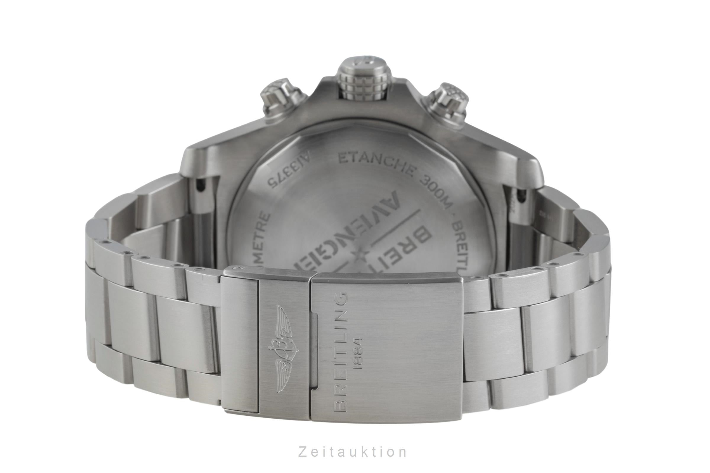Breitling Super Avenger chronograph steel automatic men's watch A13375  [2604645]