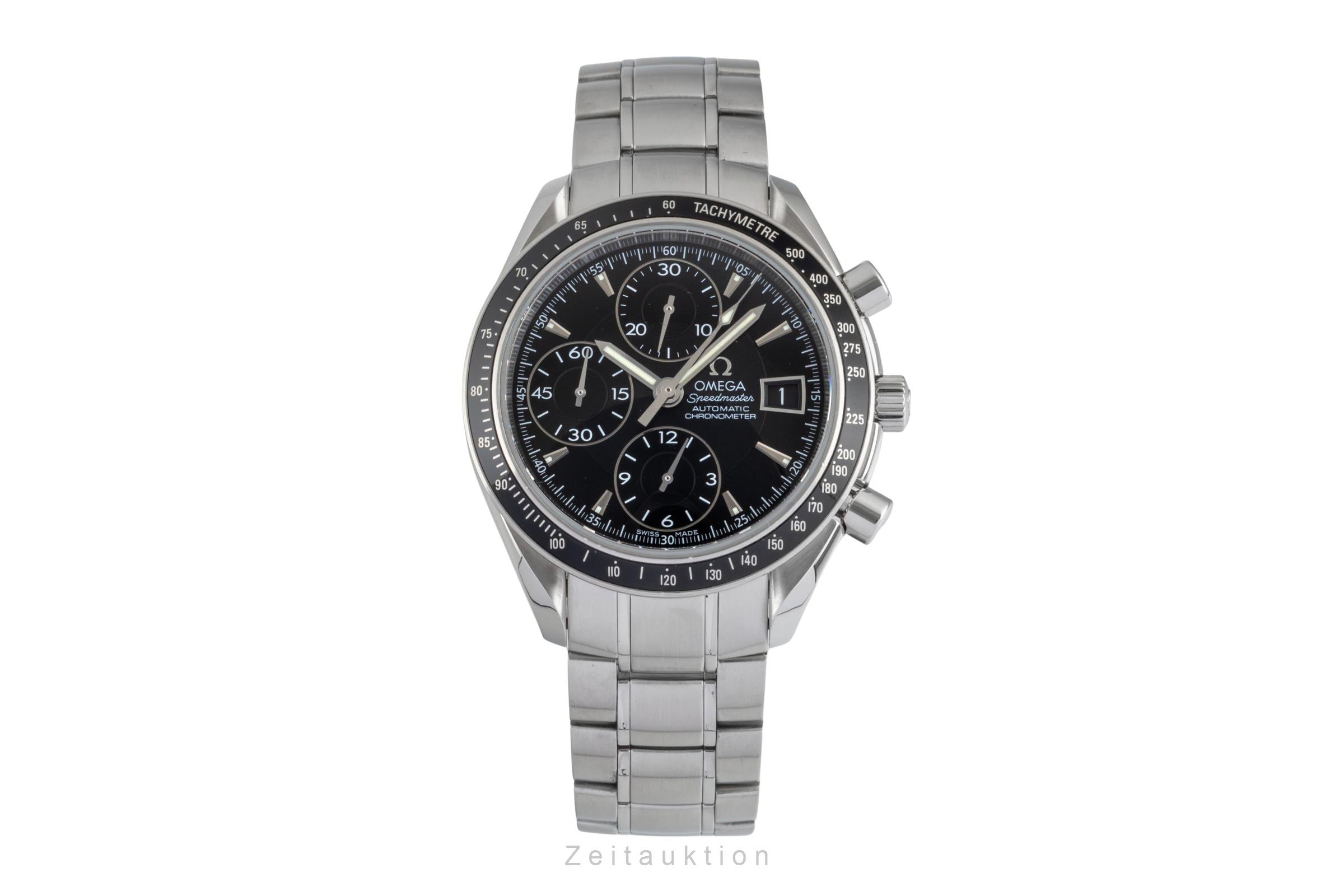 Omega Speedmaster Date chronograph steel automatic men's watch 3210.50.00  [2604646]