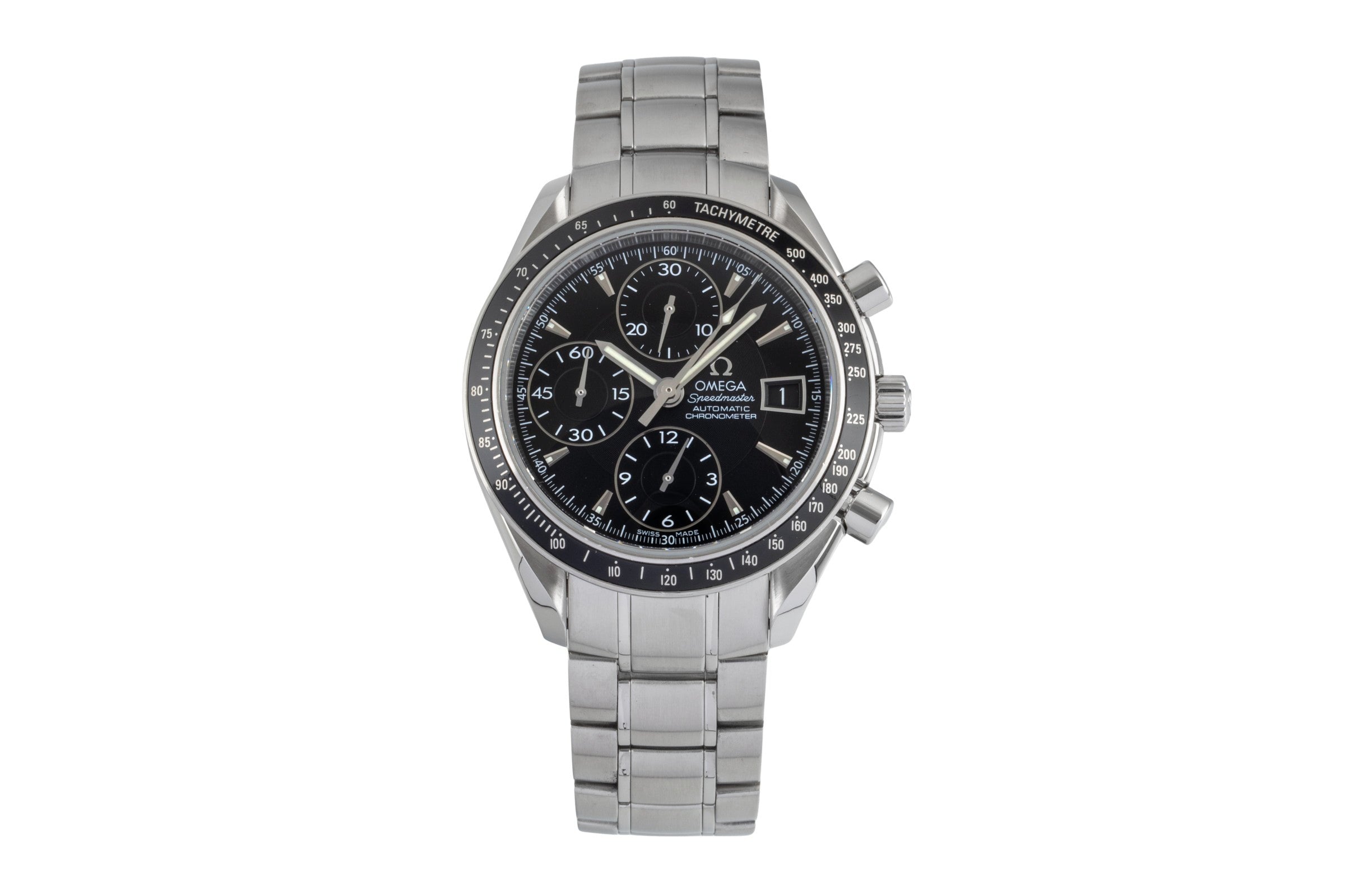 Omega Speedmaster Date cronógrafo acero automático reloj para caballeros 3210.50.00  [2604646]