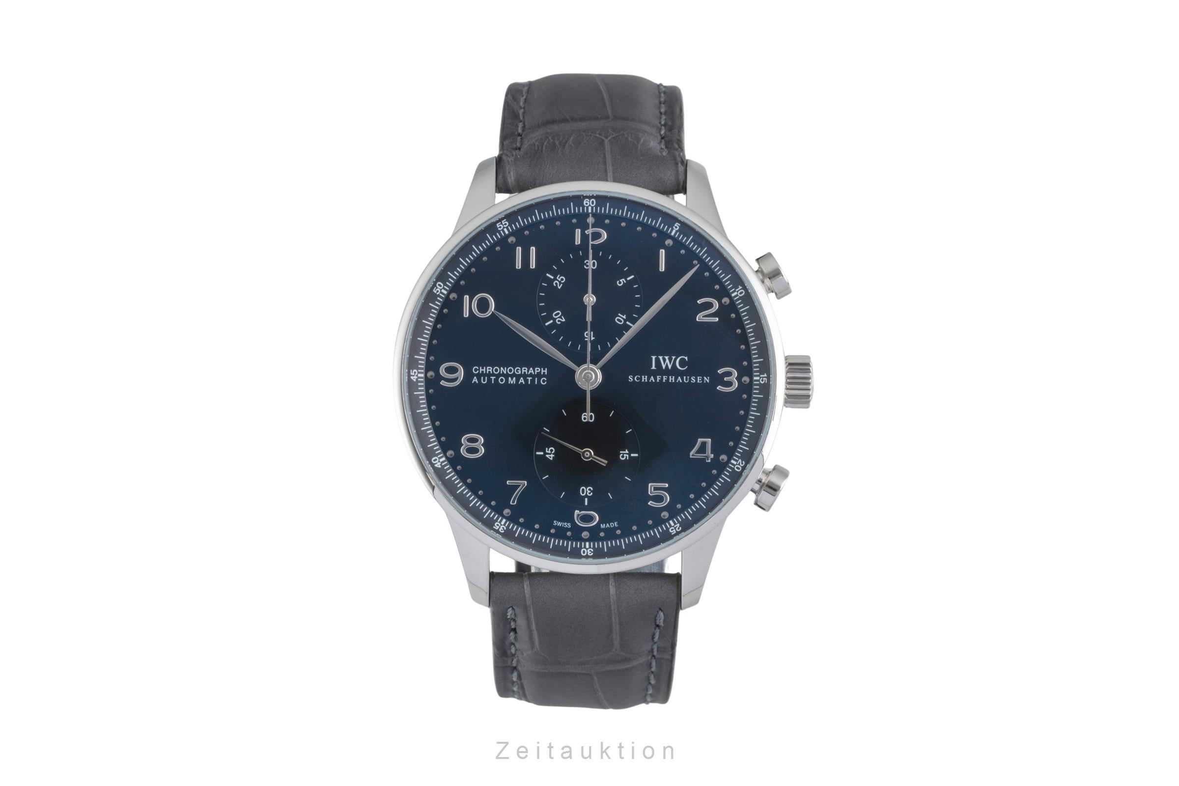 IWC Portofino chronograph steel automatic men's watch IW371438  [2604648]