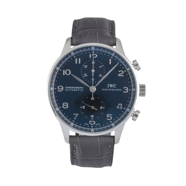 IWC Portofino chronograph steel automatic men's watch IW371438  [2604648]