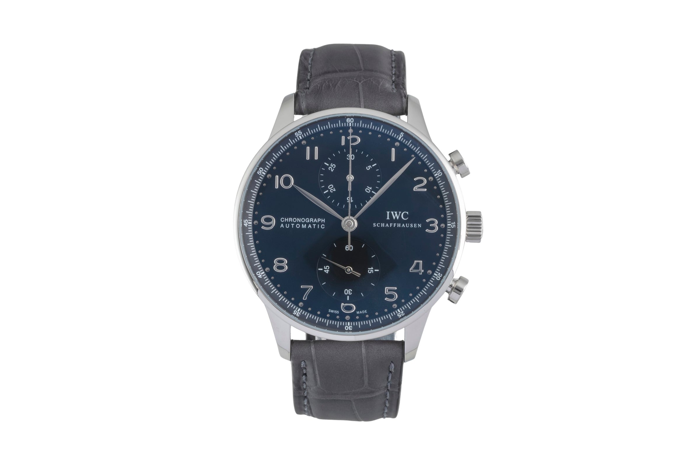 IWC Portofino chronograph steel automatic men's watch IW371438  [2604648]