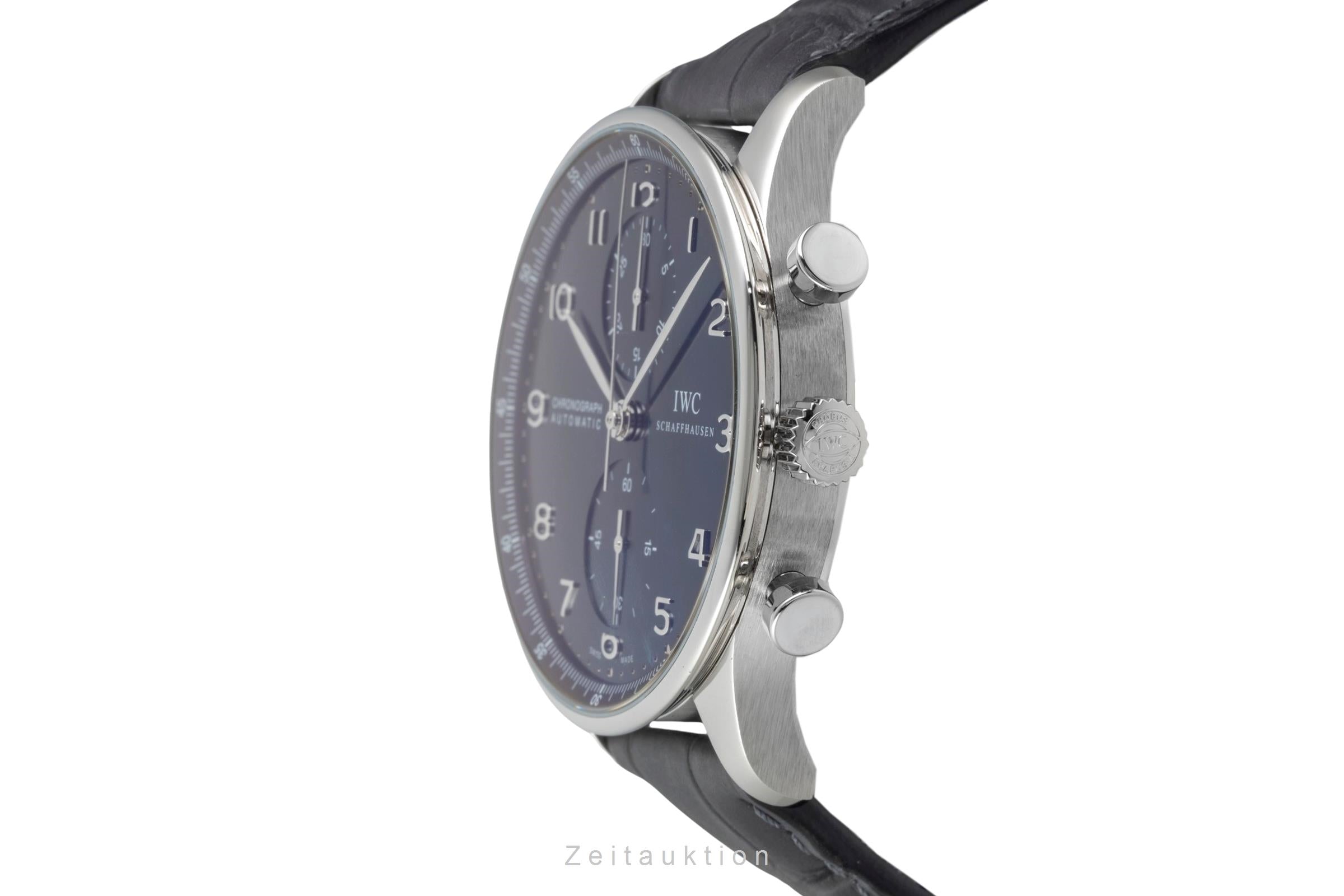 IWC Portofino chronograph steel automatic men's watch IW371438  [2604648]