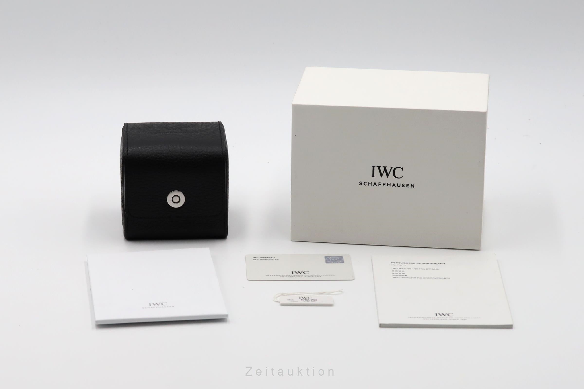 IWC Portofino chronograph steel automatic men's watch IW371438  [2604648]
