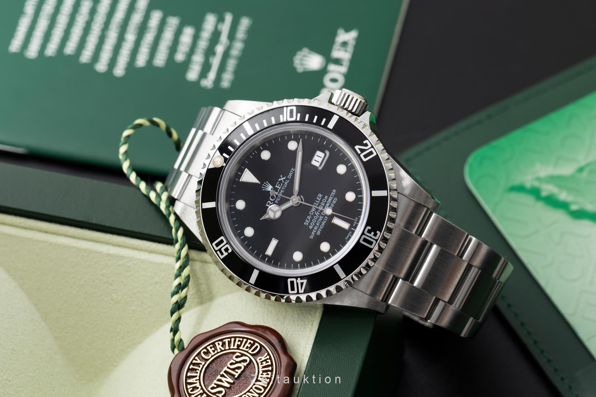 Rolex Sea-Dweller steel automatic men's watch 16600T  [2604650]