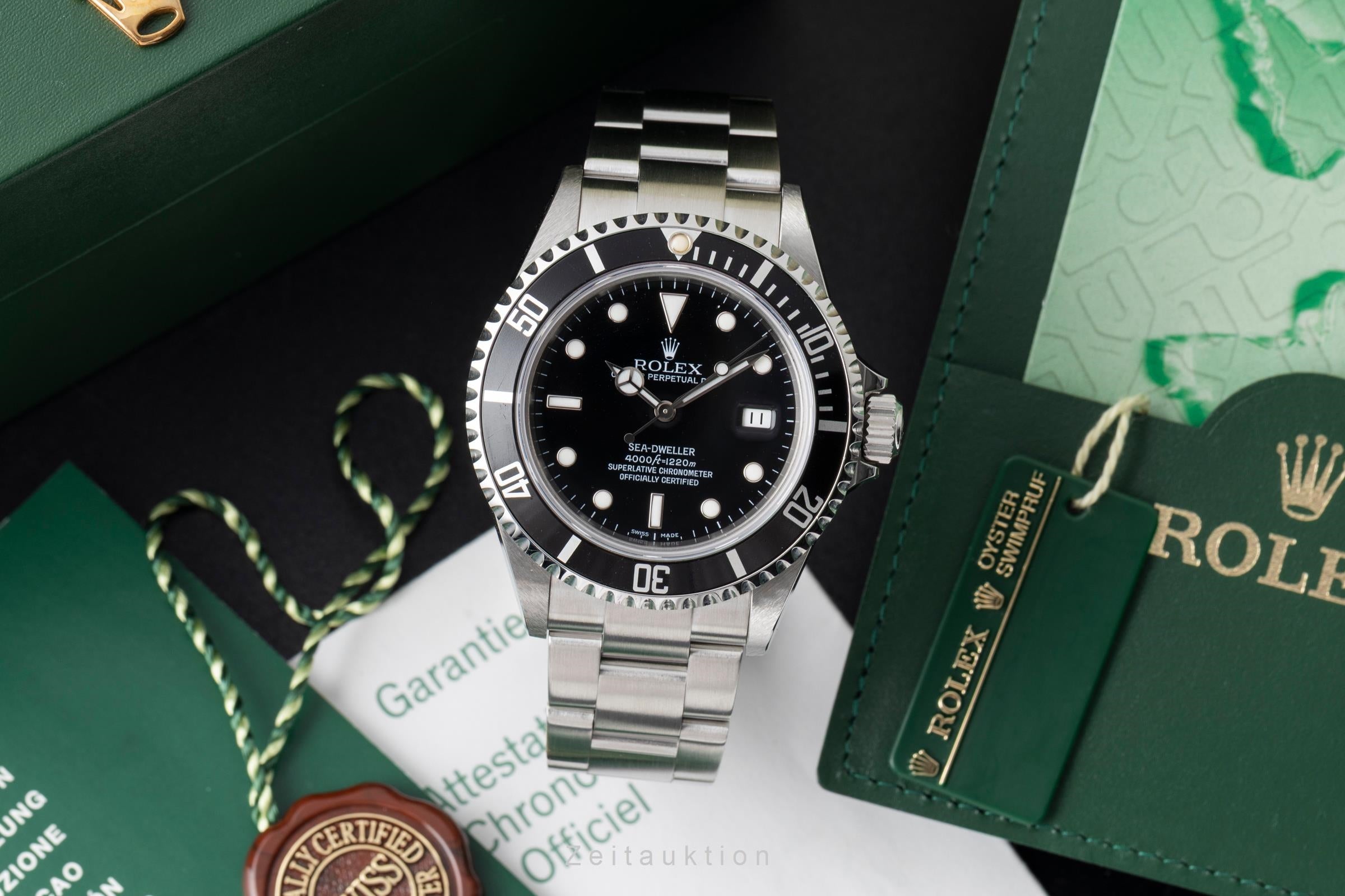 Rolex Sea-Dweller steel automatic men's watch 16600T  [2604650]