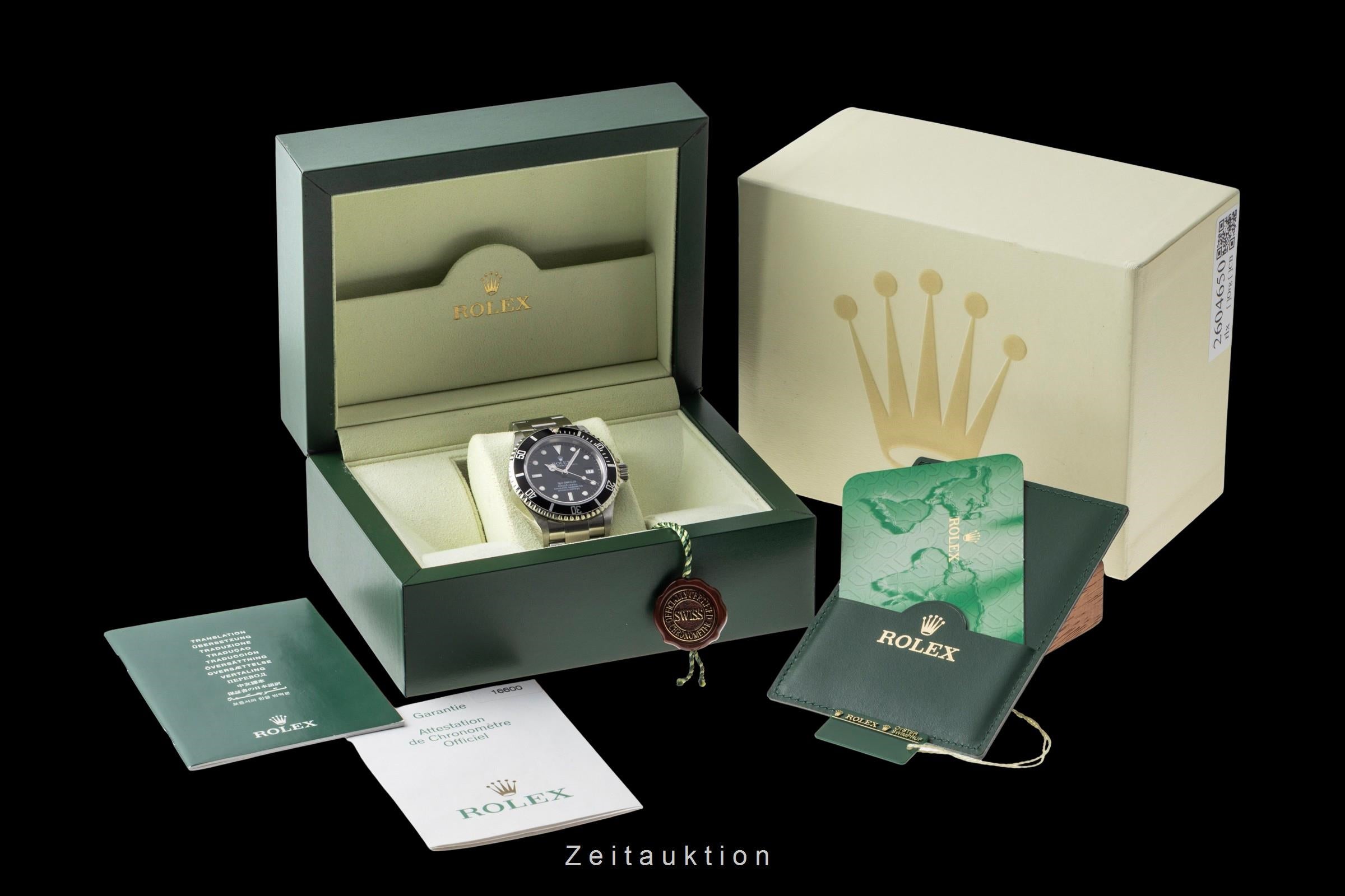 Rolex Sea-Dweller steel automatic men's watch 16600T  [2604650]